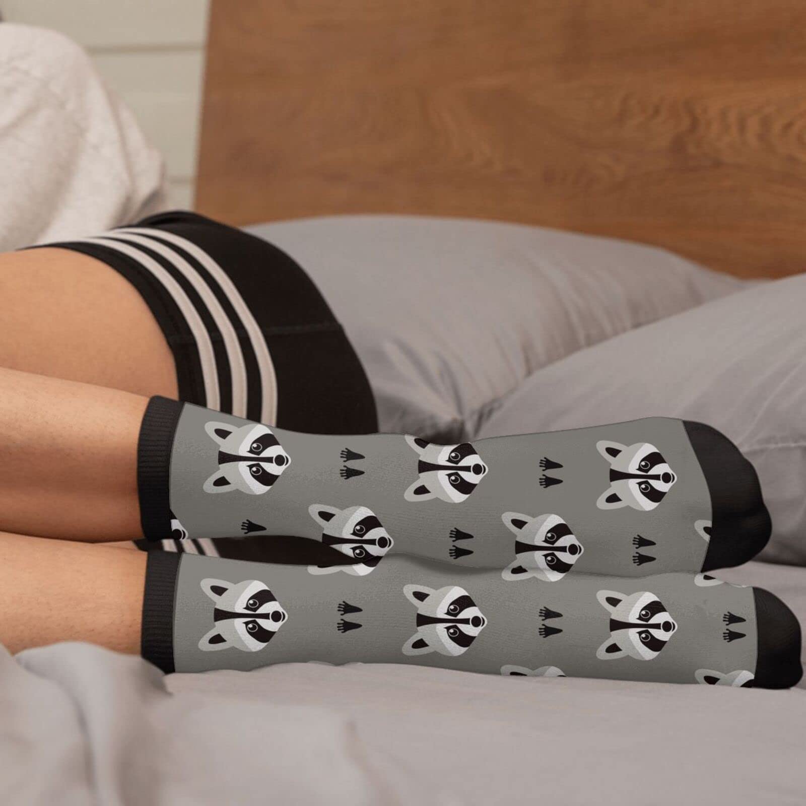 Funny Crazy Novelty Crew Socks for Men & Women - Comfortable Casual Dress Socks for Running, Athletic & Hiking - Perfect for Gifts, Costumes & Everyday Wear