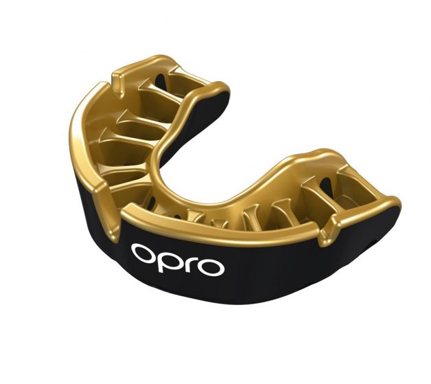 OPRO Gold Mouthguard for Sports & Fitness - High-Performance Dental Protection for Boxing, MMA, Rugby & Contact Sports