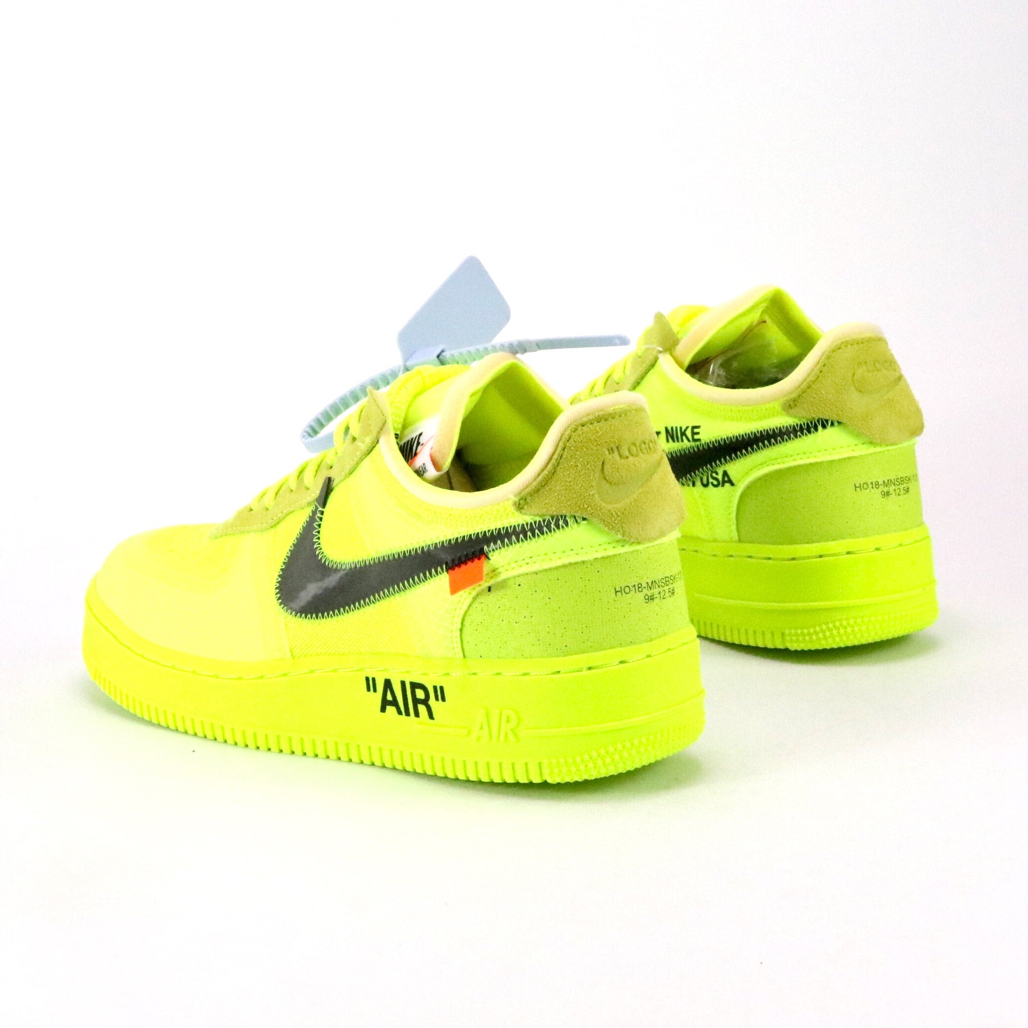 Off White x Nike The Ten: Air Force 1 Low Volt Sneakers - Limited Edition Collaboration - Perfect for Streetwear & Sneaker Collectors