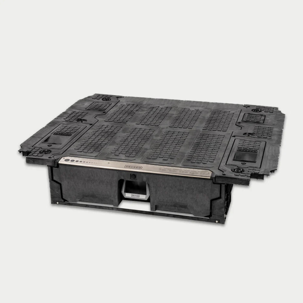 24+ Toyota Tacoma Decked Drawer System | Heavy Duty Truck Bed Storage Organizer | Perfect for Camping, Off-Roading & Work Tools Organization