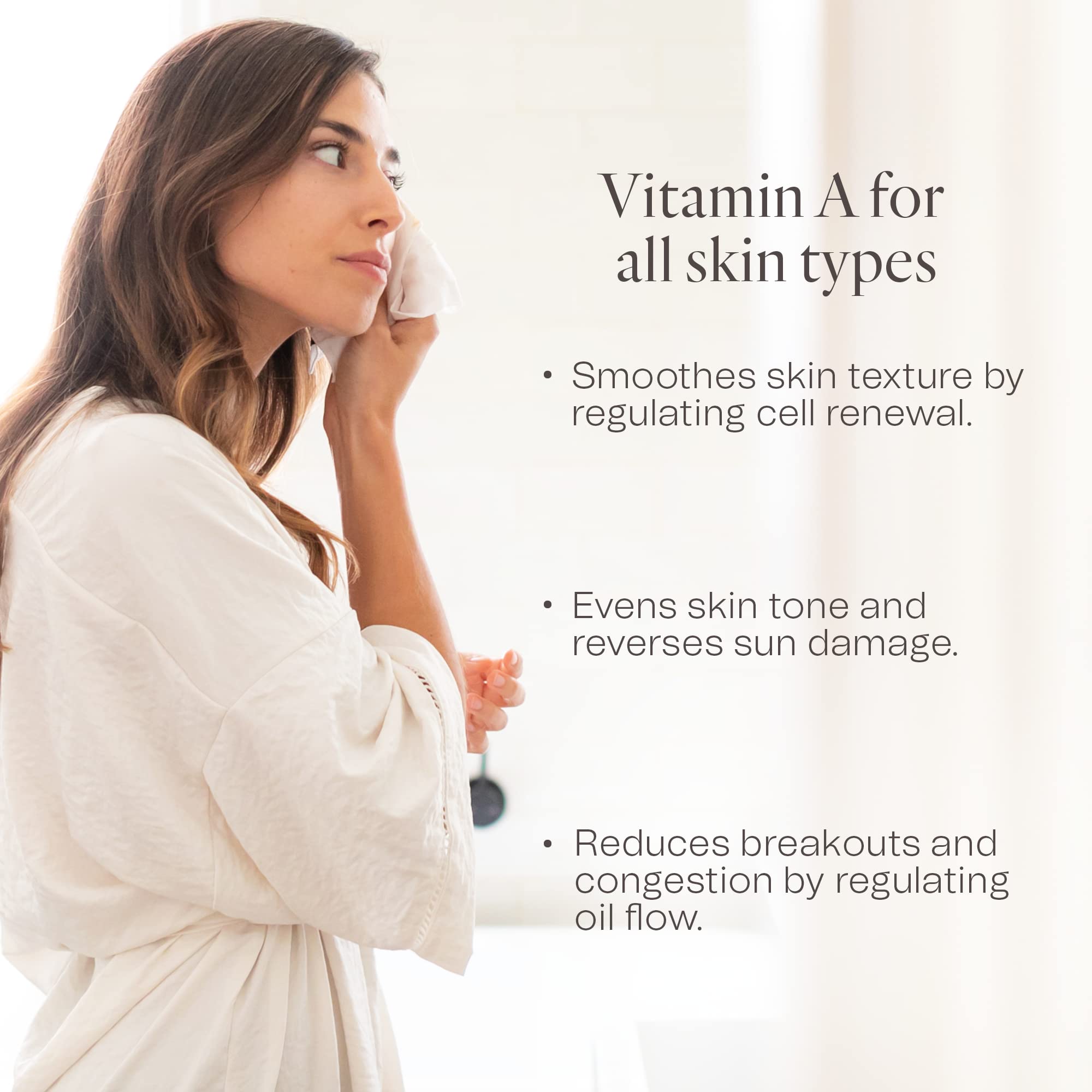 Synergie Skin Ultimate A Antioxidant Night Serum with Pure Retinol - Anti-Wrinkle Face Serum for All Skin Types | Vitamin A & Witch Hazel Treatment | 30ml | Perfect for Nighttime Skincare Routine & Anti-Aging Regimen