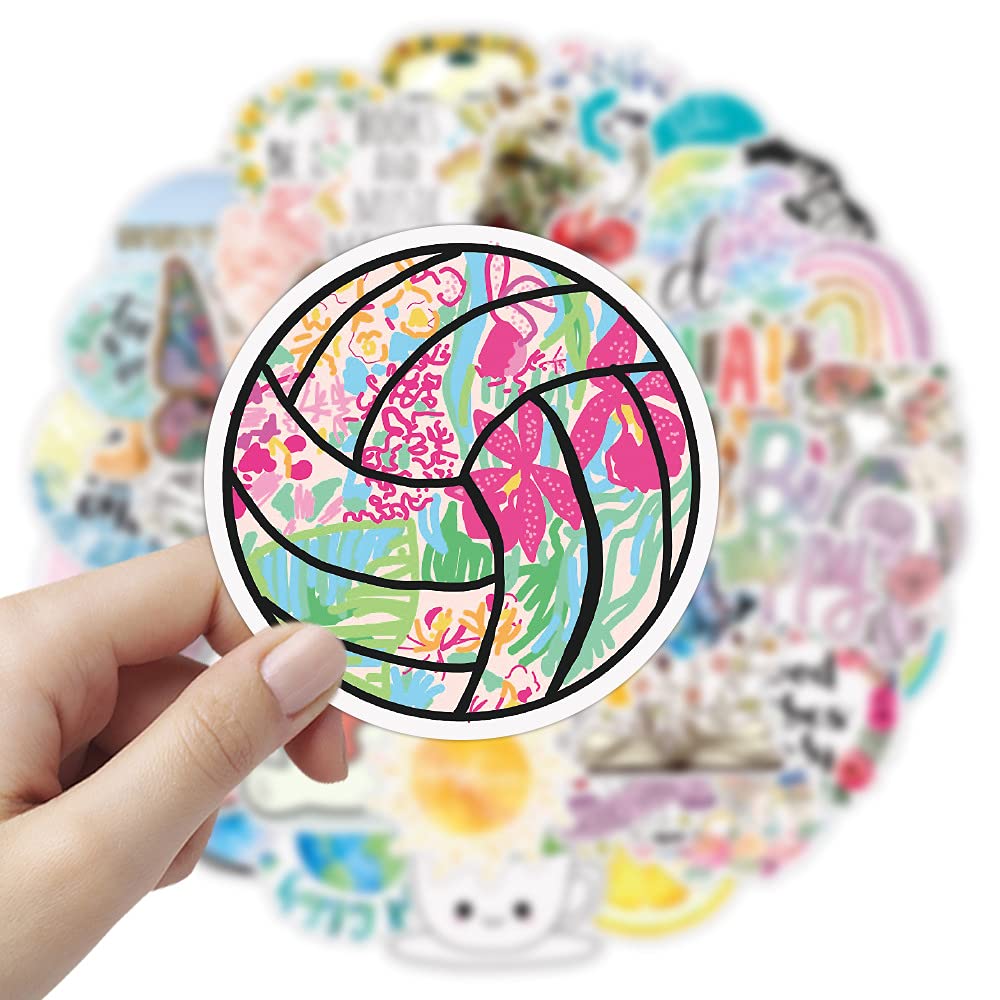 50PCS Cute Cartoon Stickers Pack - Trendy Vinyl Decals for Laptop, MacBook, Water Bottle, Luggage, Snowboard & Bicycle | Waterproof Durable Stickers for Kids & Teens Room Decor, School Supplies & DIY Crafts