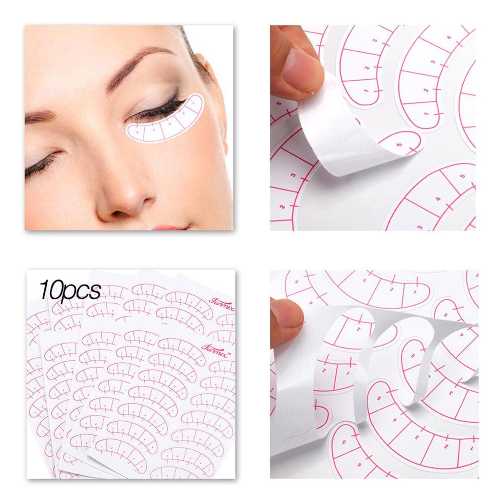 Professional Eyelash Extension Training Kit for Beginners - Complete Lash Grafting Practice Set with Yellow Base (Perfect for Salon Training & Home Practice)