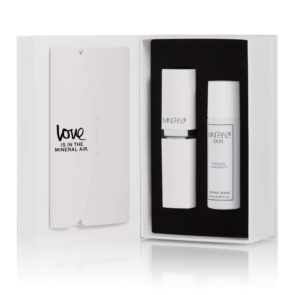 Mineral Air Renewal Serum System - Anti-Aging Face Serum with Natural Ingredients for Glowing Skin | Perfect for Daily Skincare Routine & Nighttime Hydration