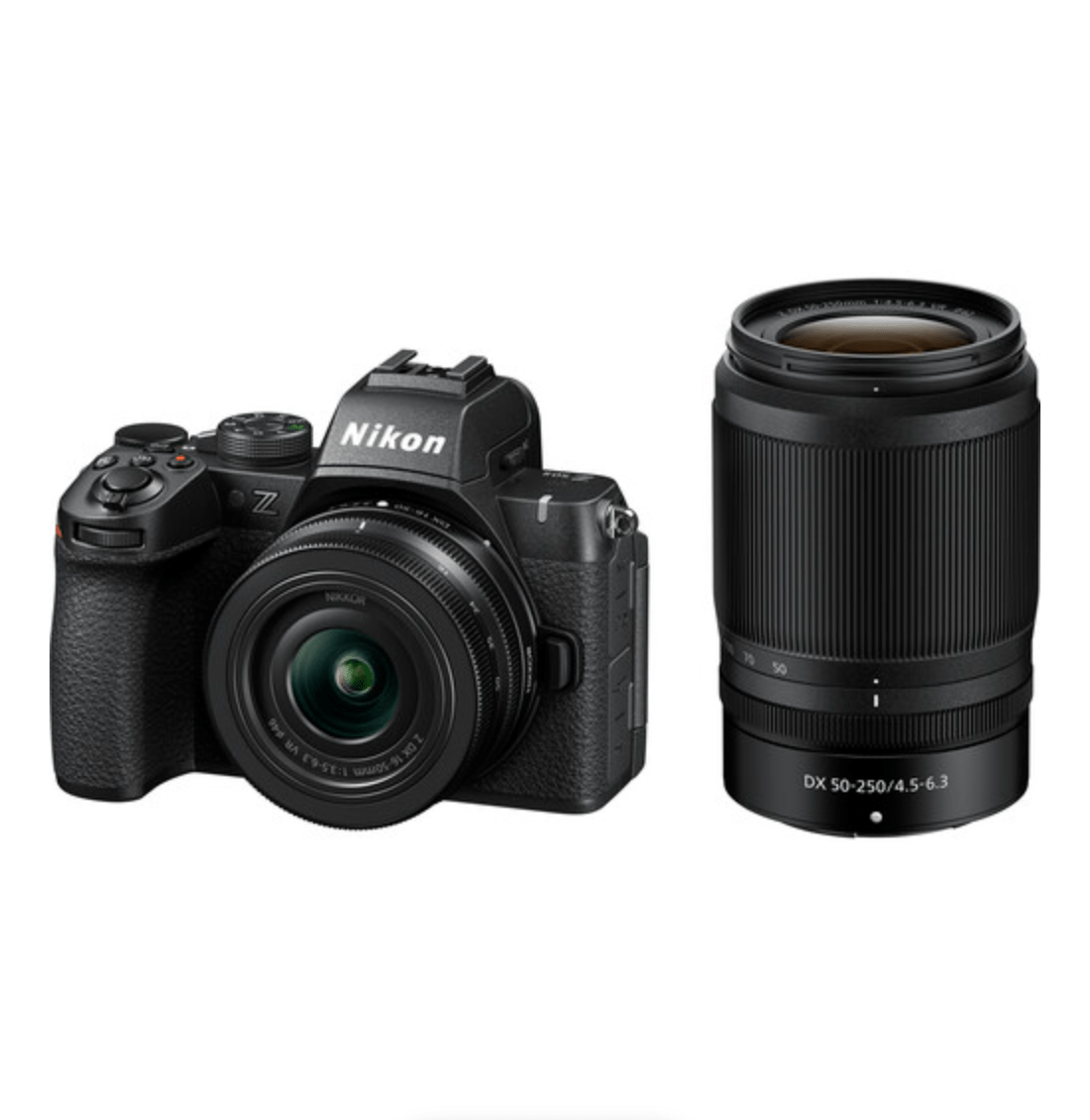 Nikon Z50 II Mirrorless Camera with 16-50mm & 50-250mm Lenses Kit - Perfect for Travel, Vlogging & Photography Enthusiasts