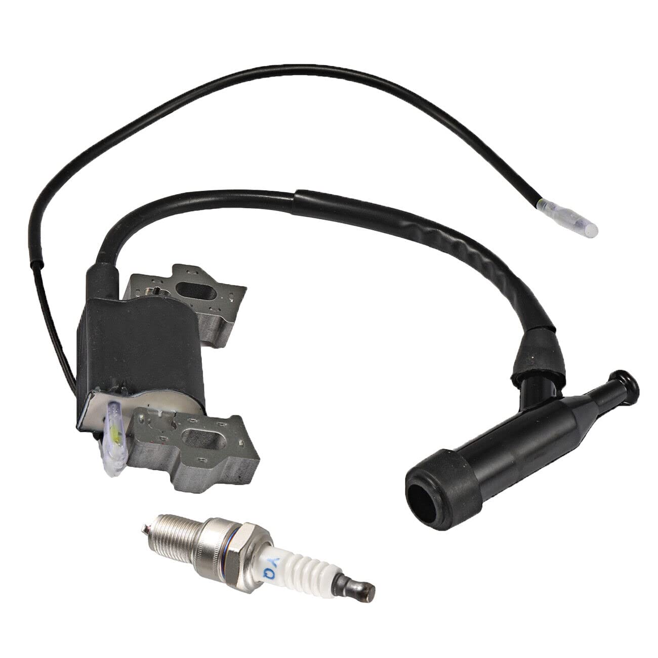 Replacement Ignition Coil & Spark Plug Kit for Harbor Freight Predator 4375 4000W Gas Generator - Compatible with 4000 Watt Portable Generators for Home Backup Power & Outdoor Camping