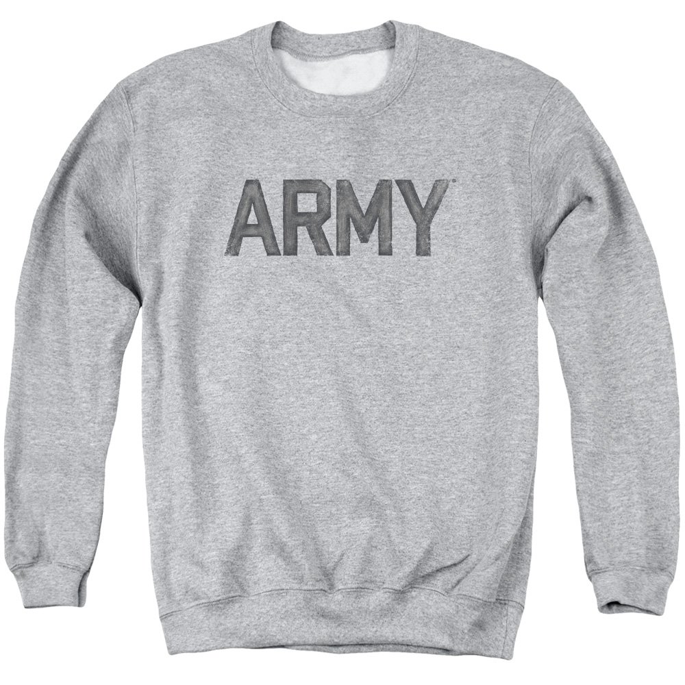 Army Star Unisex Adult Crewneck Sweatshirt for Men & Women | Comfortable Casual Pullover Hoodie | Perfect for Everyday Wear, Gym, and Outdoor Activities