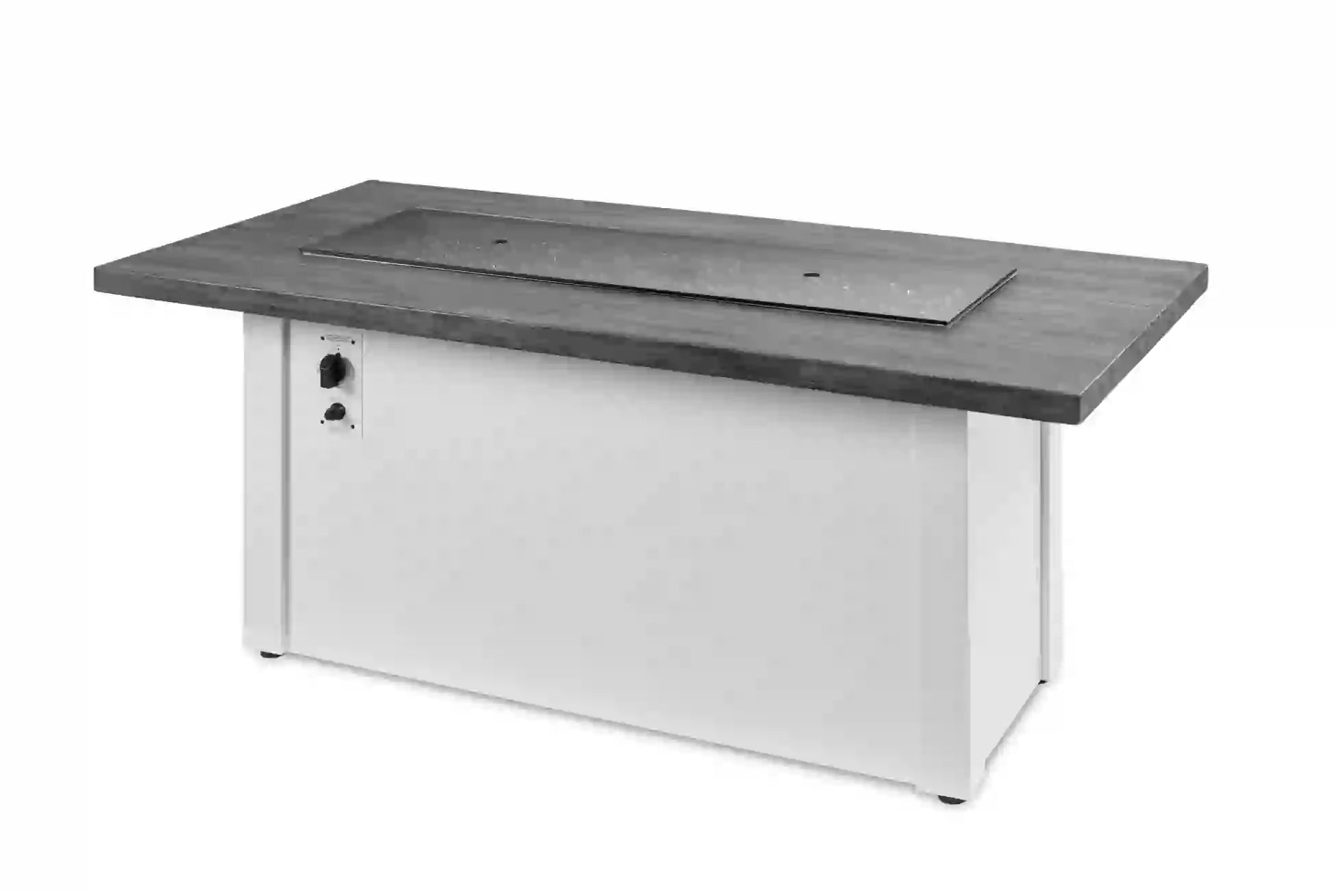 Havenwood Linear Gas Fire Pit Table - Outdoor Patio Heater with Modern Design for Backyard, Deck, and Garden - Perfect for Entertaining and Relaxing