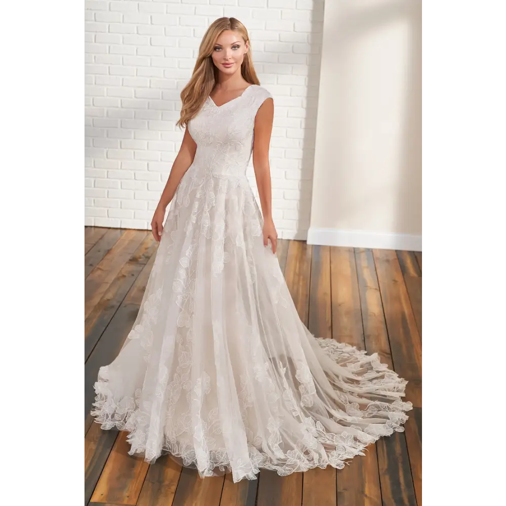 TR12293 by Modest Mon Cheri - Elegant Women's Fashion Dress for Parties, Weddings & Special Occasions