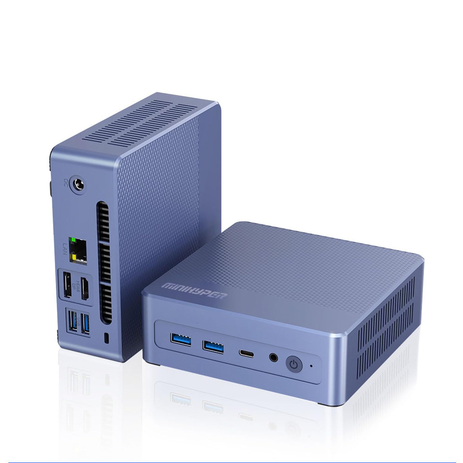 N95 Mini PC Windows 11 Pro - Intel 12th Gen N95 Processor (Up to 3.4GHz), 16GB RAM 512GB SSD, USB 3.2, 4K UHD Dual HDMI, Bluetooth 5.1, Dual Band WiFi | VESA Mount | Compact Desktop Computer for Home Office, Business & Entertainment