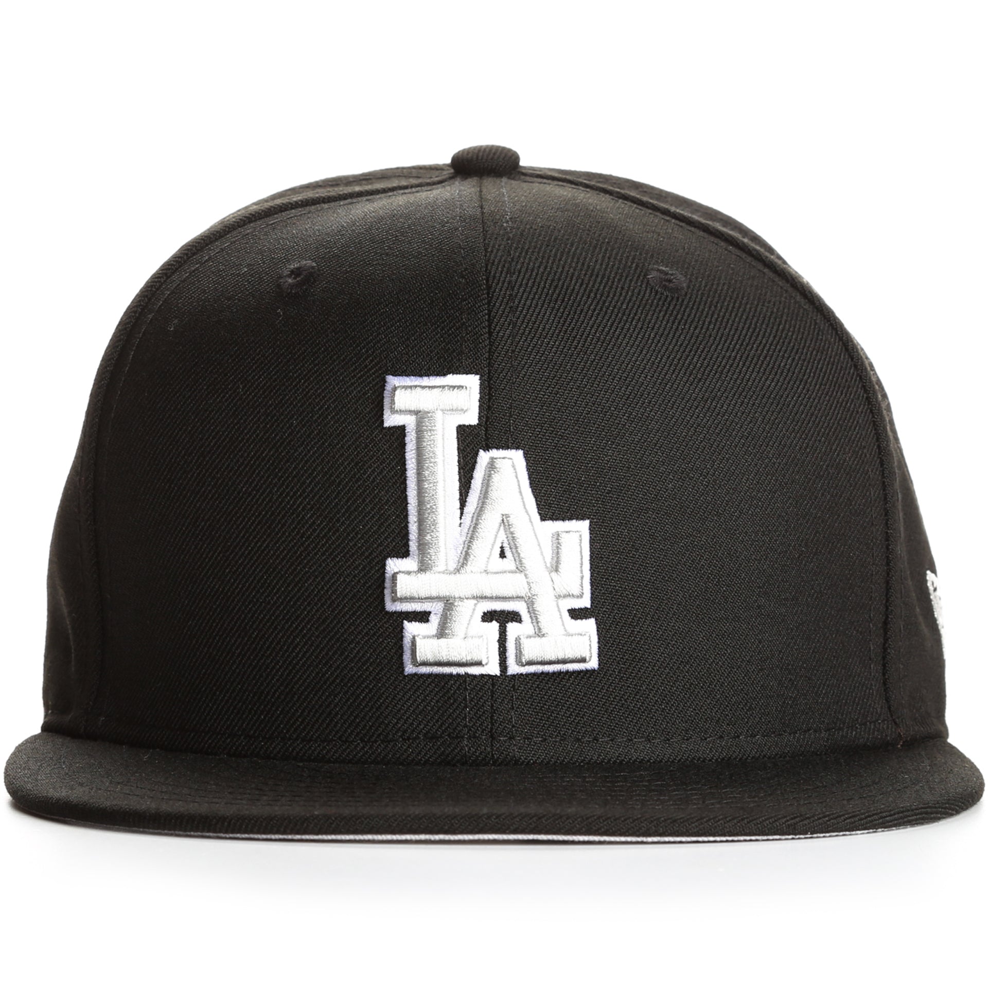 New Era 9Fifty Los Angeles Dodgers Basic Snapback Hat - Black | Adjustable Baseball Cap for Men & Women | Perfect for Sports Games, Casual Wear & Fan Collections