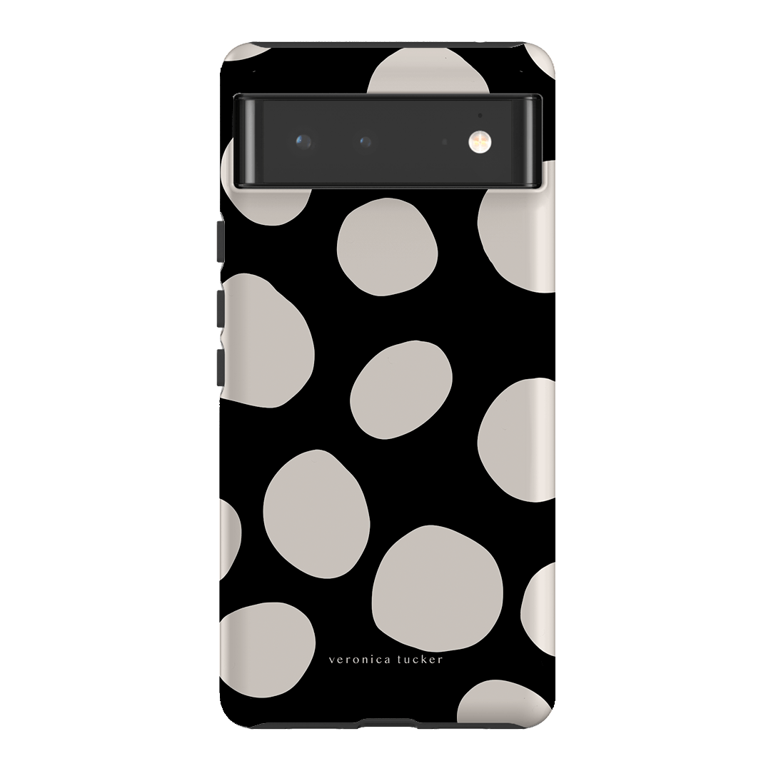 Premium Pebbles Noir Phone Case - Slim Protective Cover for iPhone & Samsung - Perfect for Everyday Use, Travel & Outdoor Activities