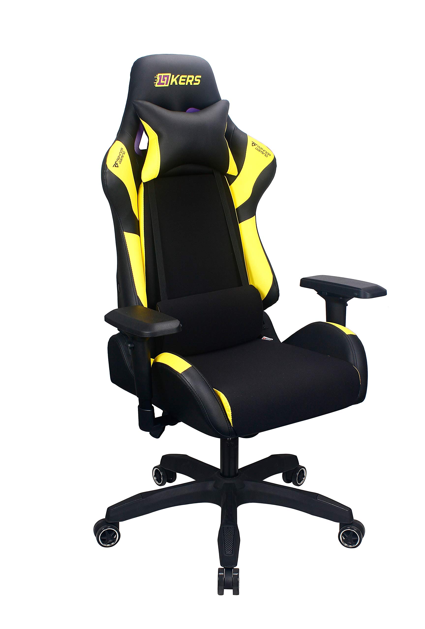 NBA 2K Pro Series Gaming Chair - Ergonomic Racing Style Video Game Chair with Adjustable Lumbar Support & Headrest - Perfect for Esports, PC Gaming & Home Office (Black)