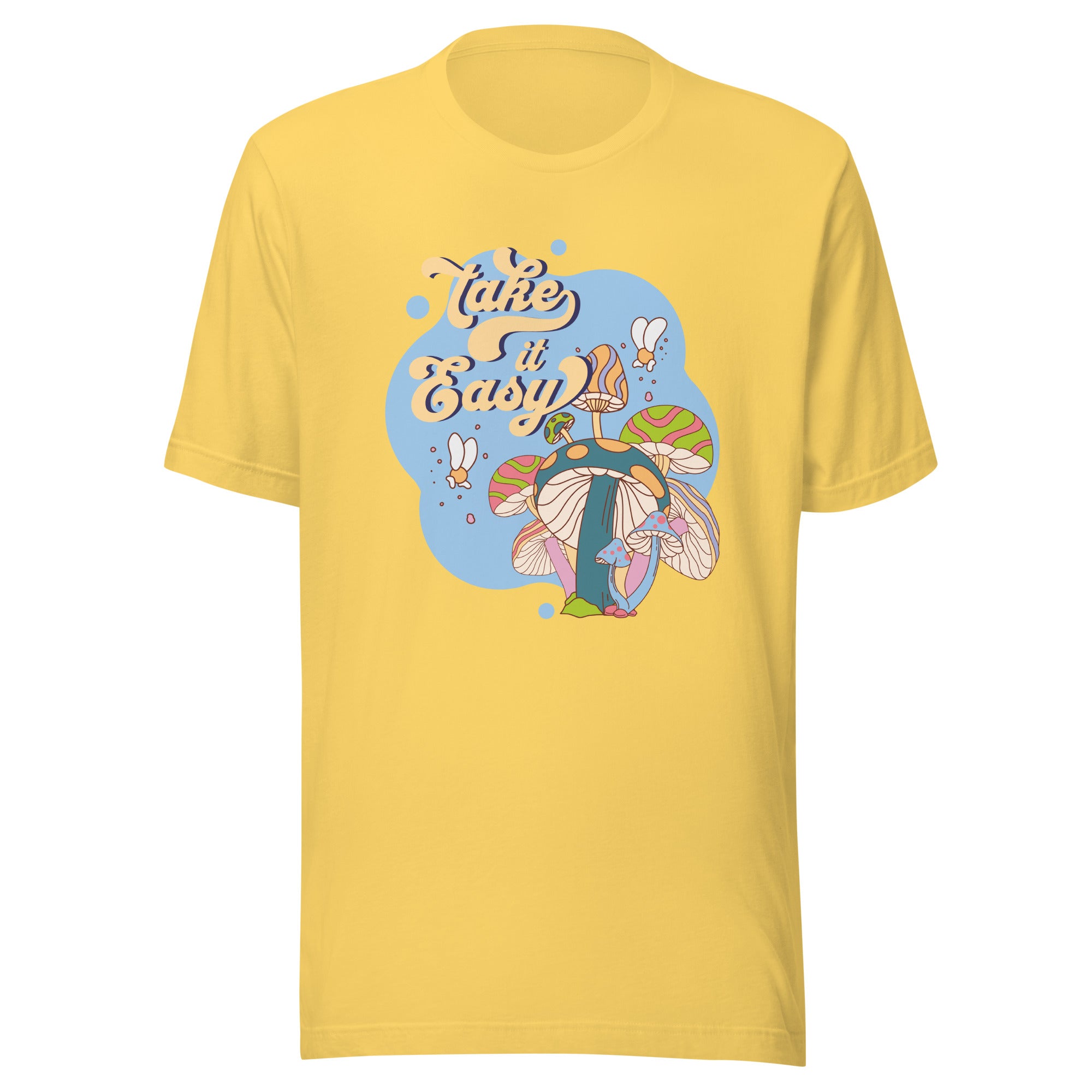 Take It Easy Unisex T-Shirt - Soft Cotton Comfort Fit Tee for Men & Women - Perfect for Casual Wear, Outings, and Everyday Comfort