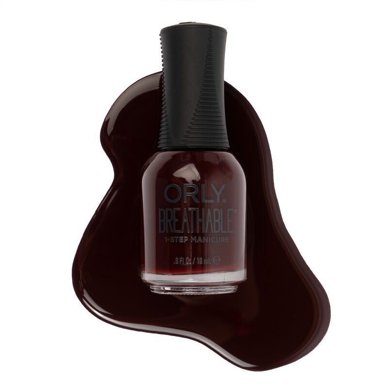 ORLY BREATHABLE Nail Polish - No Fig Deal 18ml - Vegan, Cruelty-Free, Long-Lasting Formula for Manicures & Pedicures - Perfect for Home Nail Care & Professional Salons