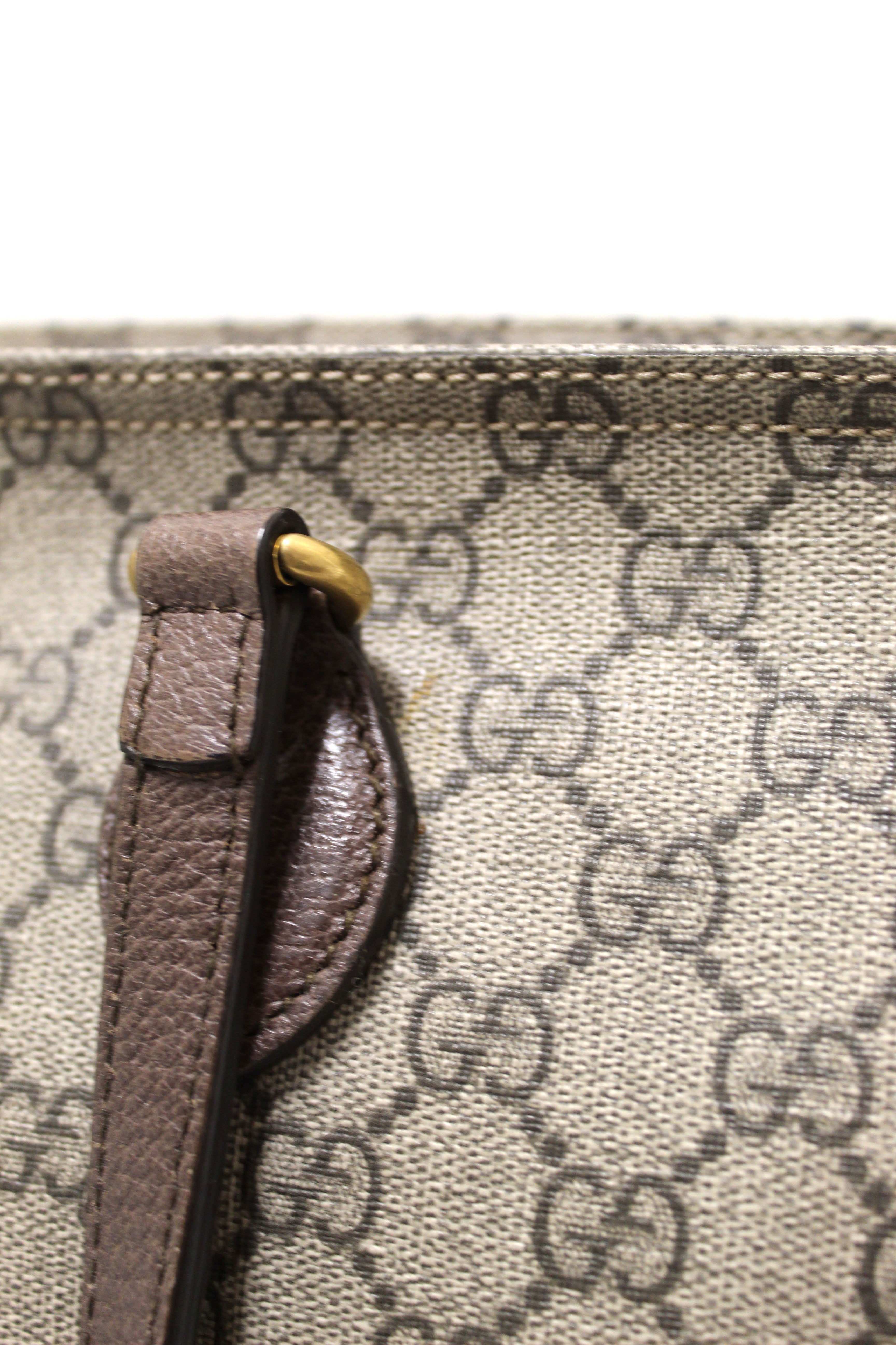 Authentic Gucci GG Supreme Canvas Ophidia Large Shoulder Tote Bag for Women - Luxury Designer Handbag for Work, Travel & Everyday Use