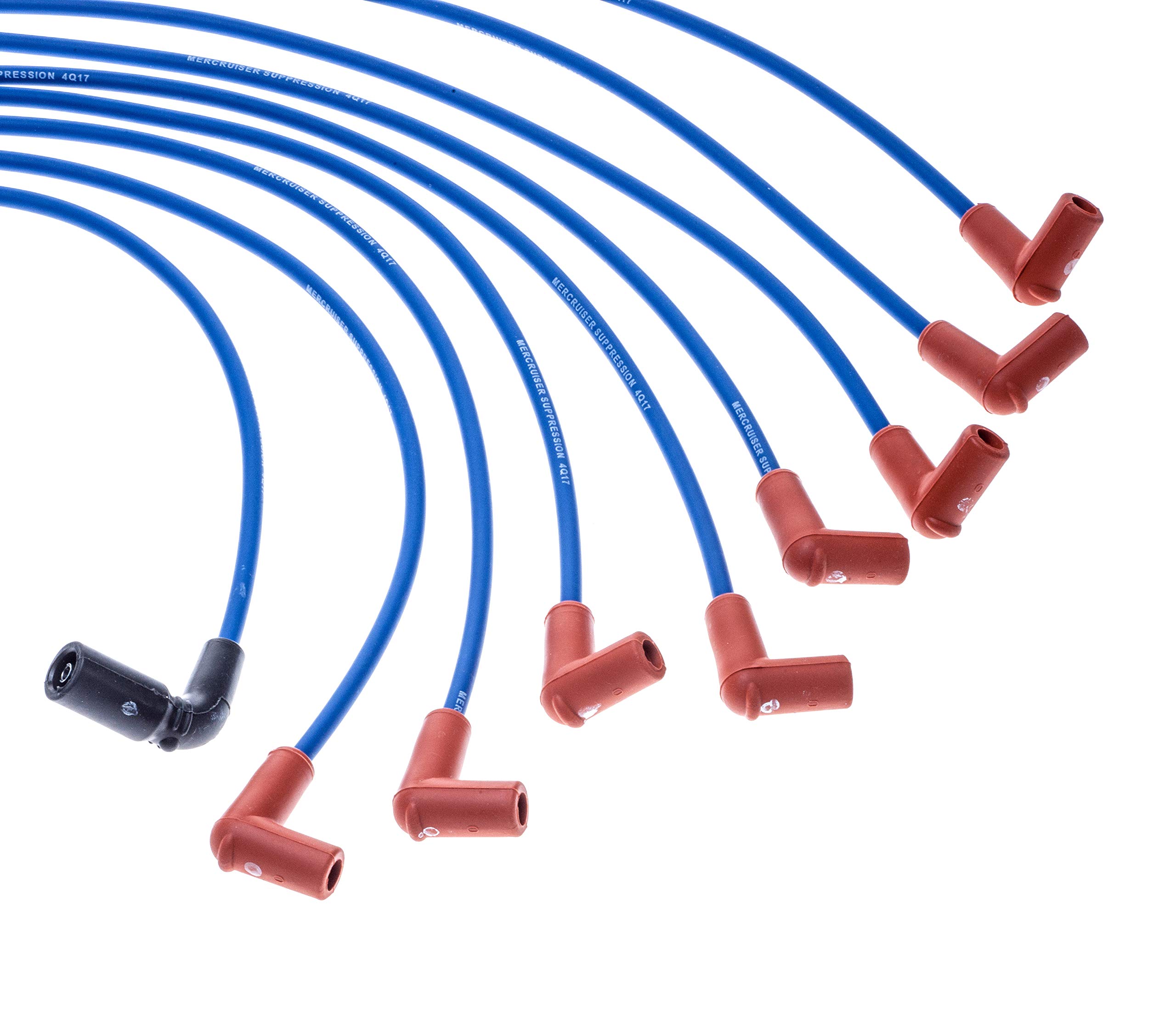 Quicksilver 863656A1 High Performance Spark Plug Wire Kit - Compatible with Mercury Marine Engines, Durable & Reliable for Boats, Jet Skis & Marine Vehicles