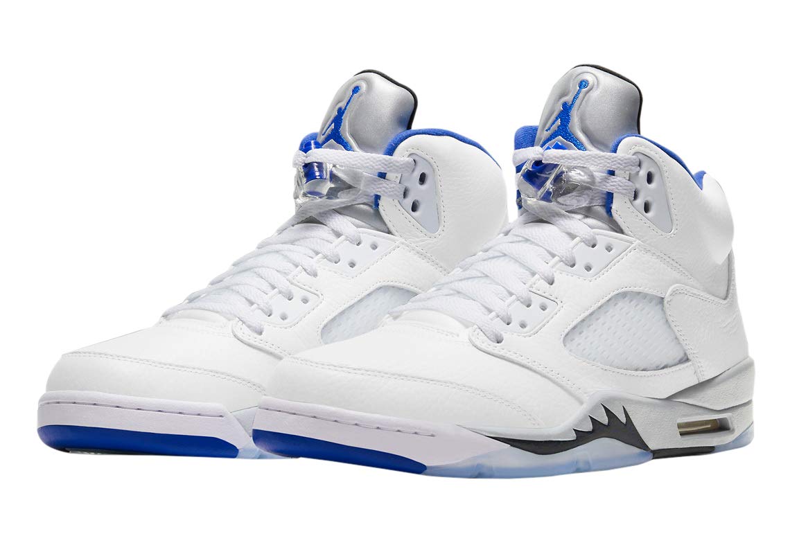 Jordan Men's Air Jordan 5 Retro DD0587-140 Stealth 2.0 Basketball Shoes - Size 8 | Stylish Sneakers for Streetwear, Casual & Basketball Performance
