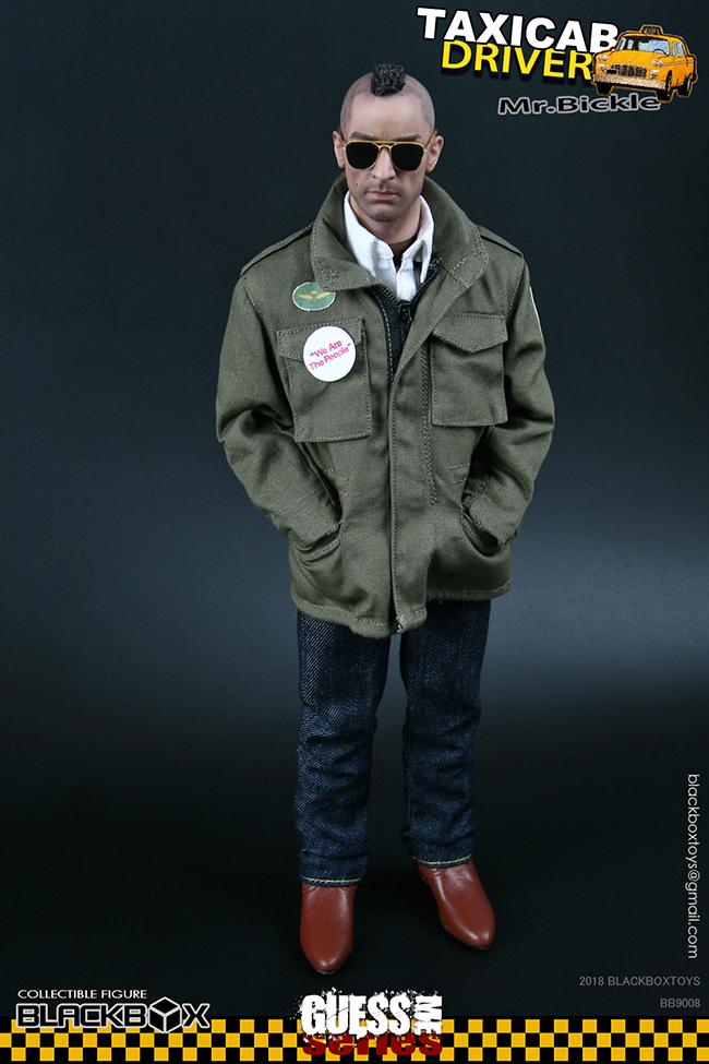 1/6 Scale Taxicab Driver Action Figure - Blackbox BB 9008 Collectible Model for Movie Fans & Display Scenes