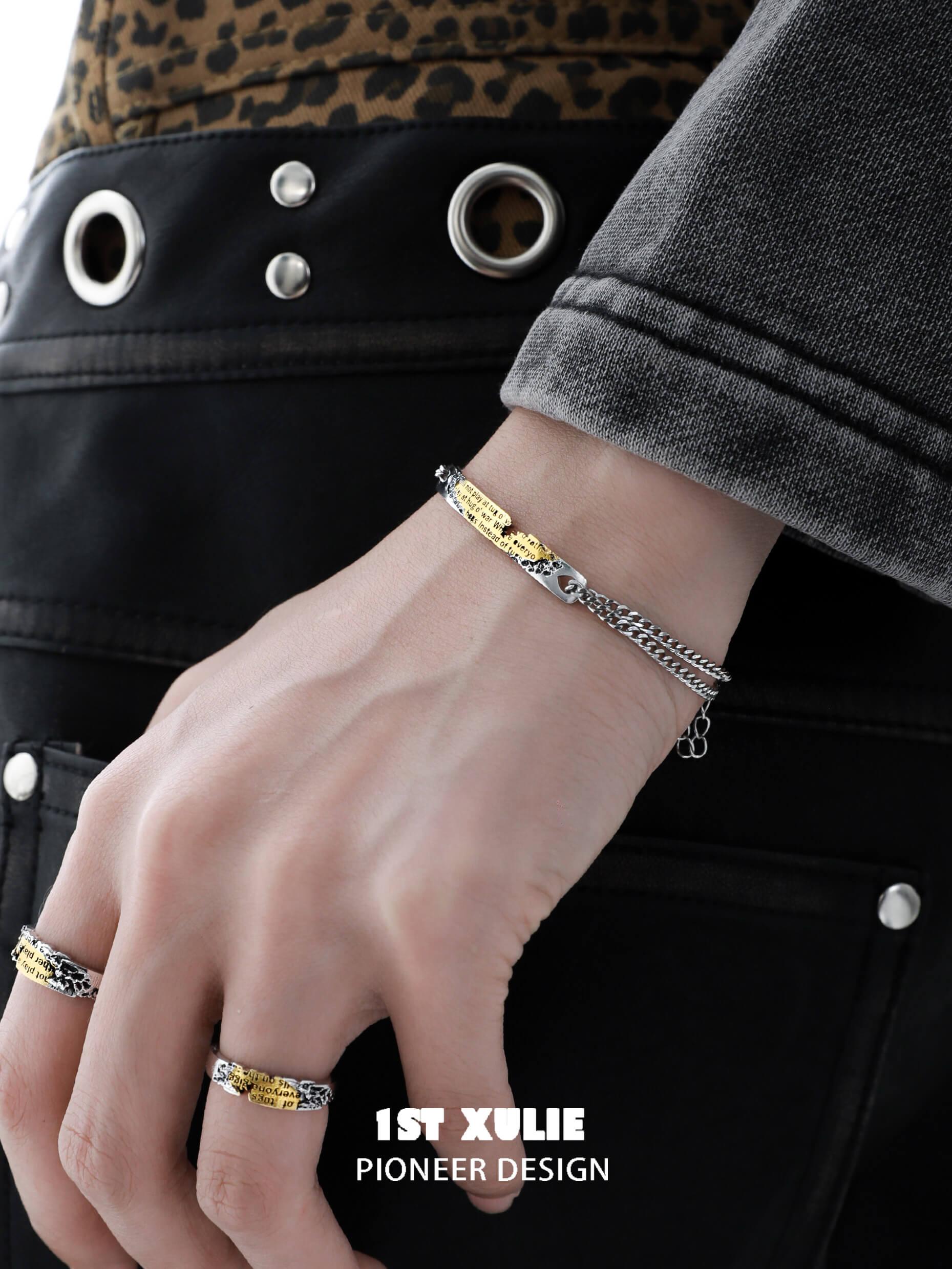 Immortal Lover S925 Sterling Silver Nameplate Basic Bracelet™ - Personalized Engraved Jewelry for Women, Couples Gift Idea - Perfect for Anniversaries, Valentine's Day & Special Occasions