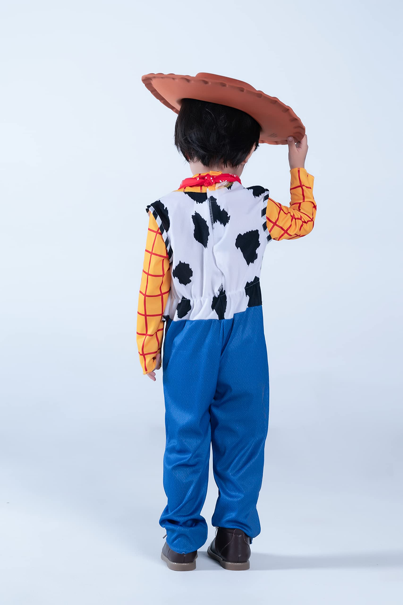 Disney Toy Story Woody Costume for Toddlers - Classic Sheriff Outfit for Halloween Dress Up & Cosplay Parties