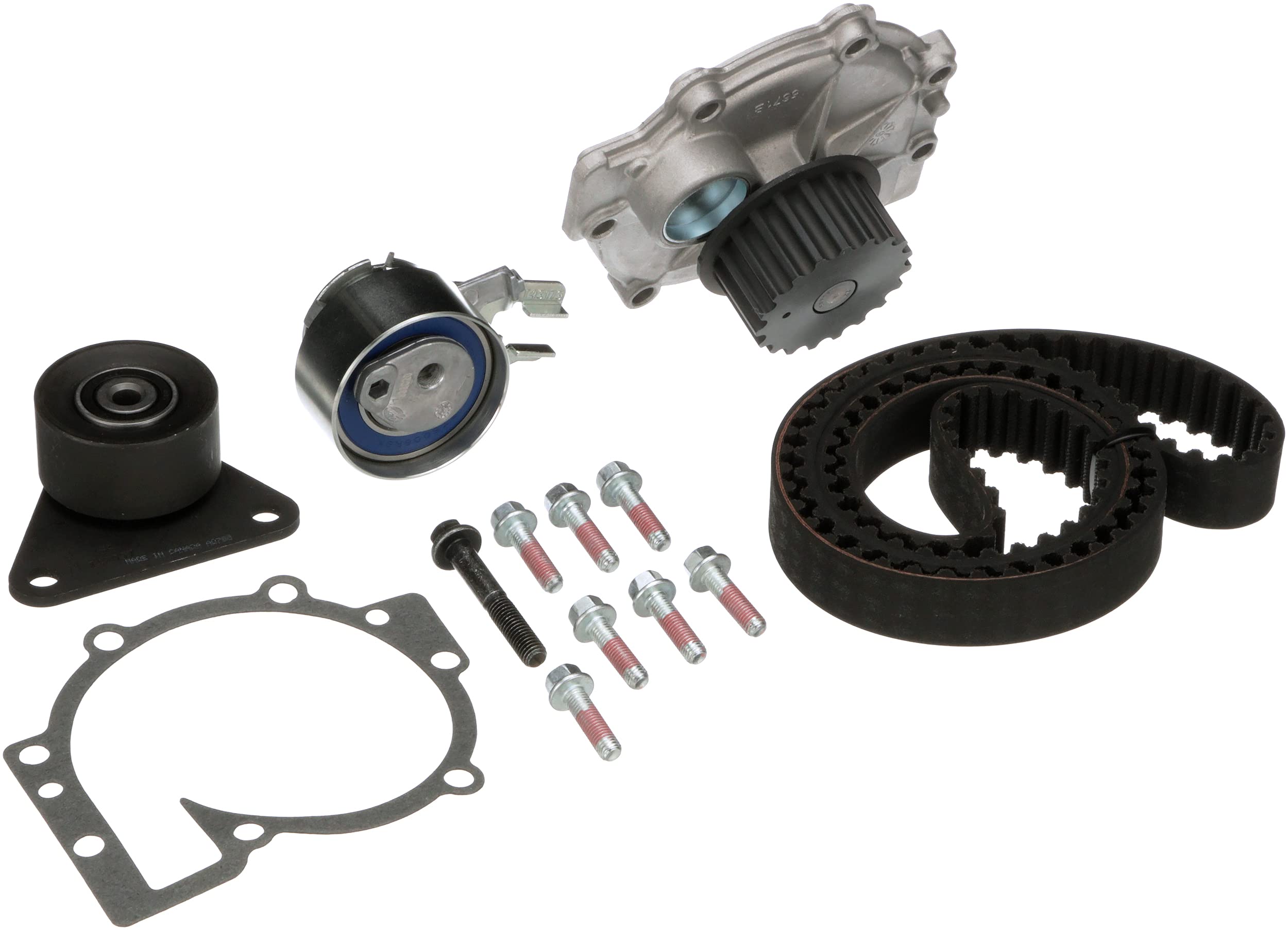 Gates TCKWP331B PowerGrip Premium Timing Belt Kit with Water Pump - High Performance Replacement for Ford, Chevy, Dodge - Perfect for Engine Maintenance & Repair