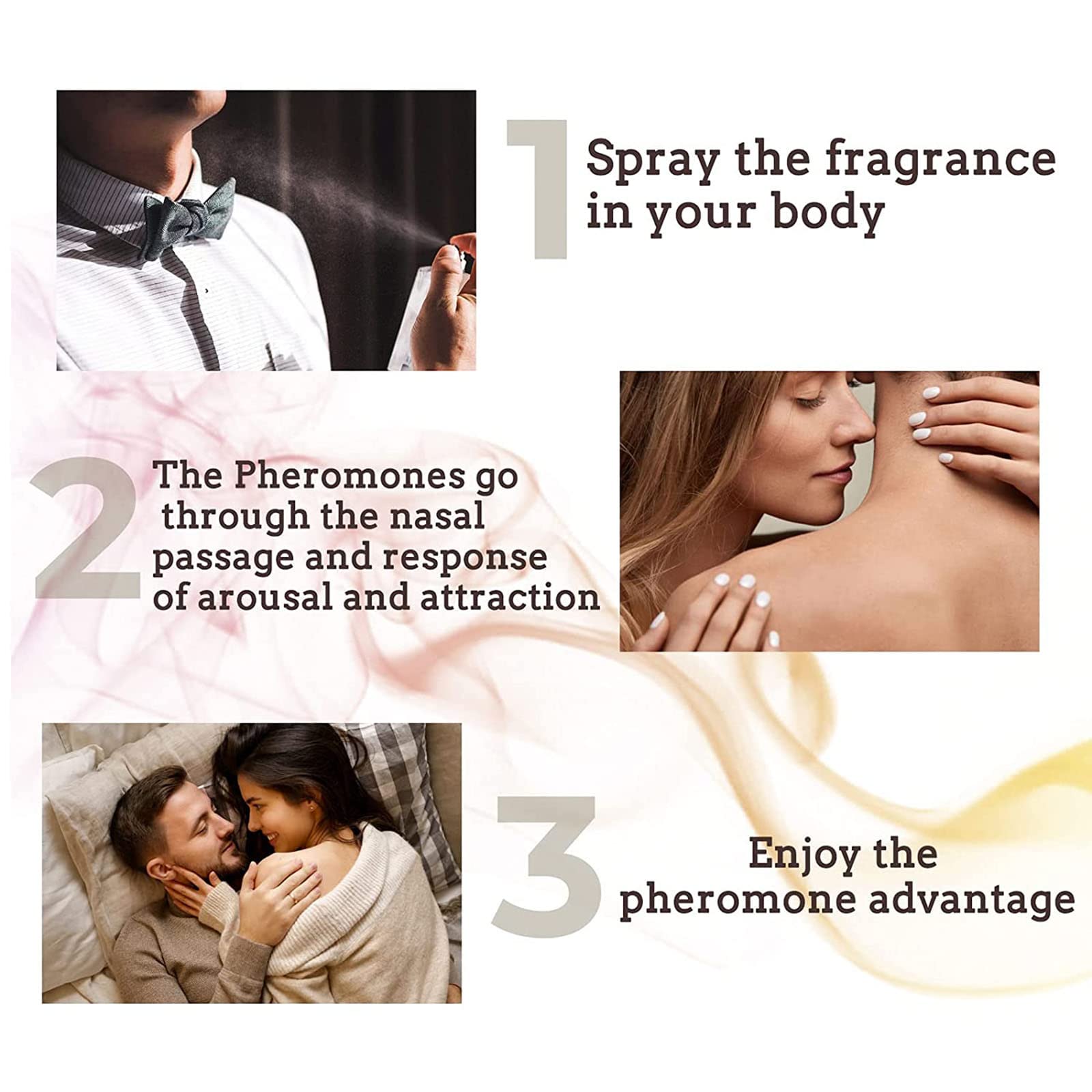 Jadoure Alpha Men Pheromone Cologne - Premium Pheromone Infused Perfume Oil for Men, Long-Lasting Attraction Scent (2 Bottles) - Perfect for Dating, Night Out & Confidence Boost