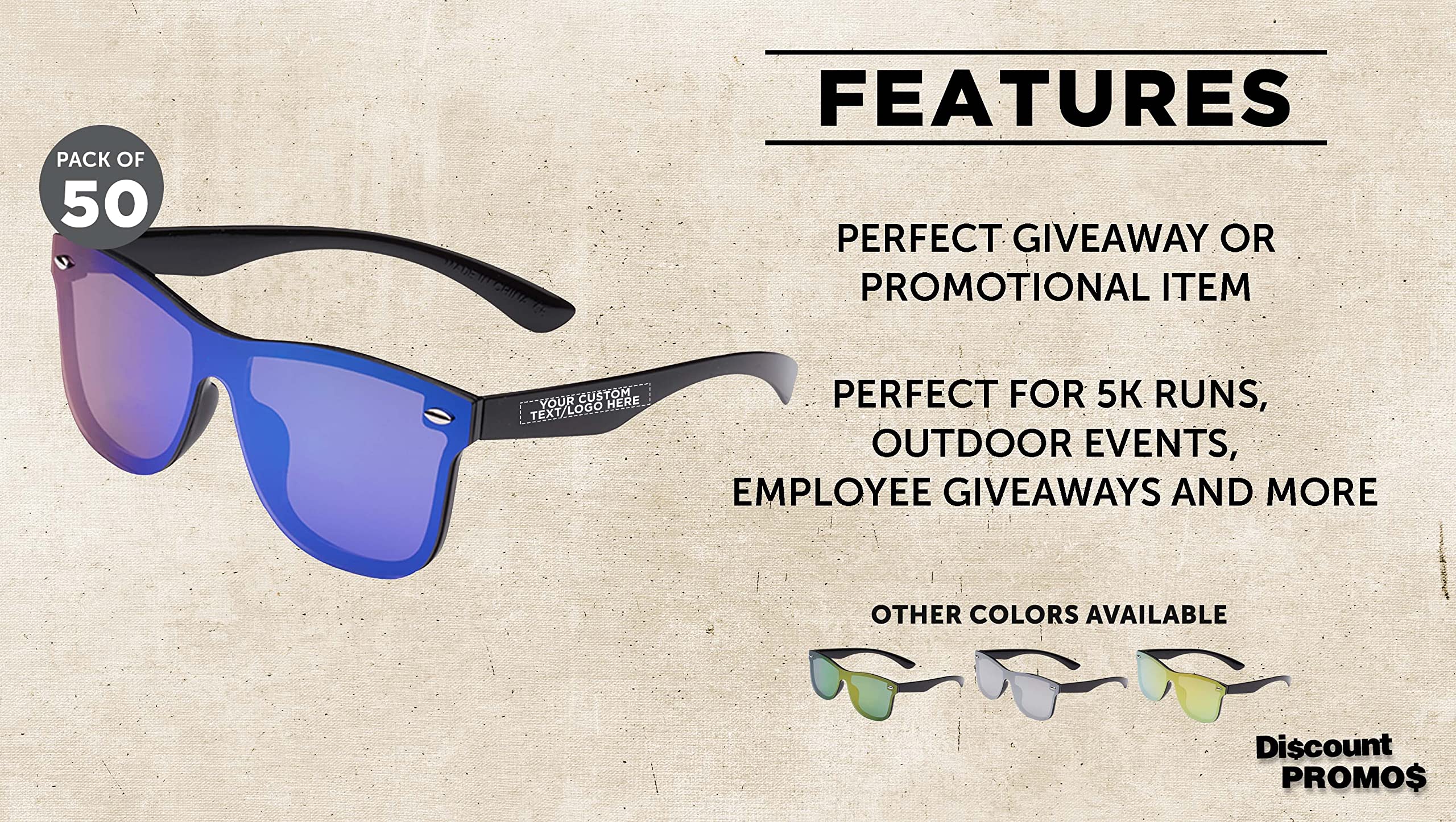 Upper Deck Mirrored Sunglasses for Men & Women - UV Protection, Polarized, Trendy Aviator Style - Perfect for Driving, Beach, Outdoor Sports & Fashion