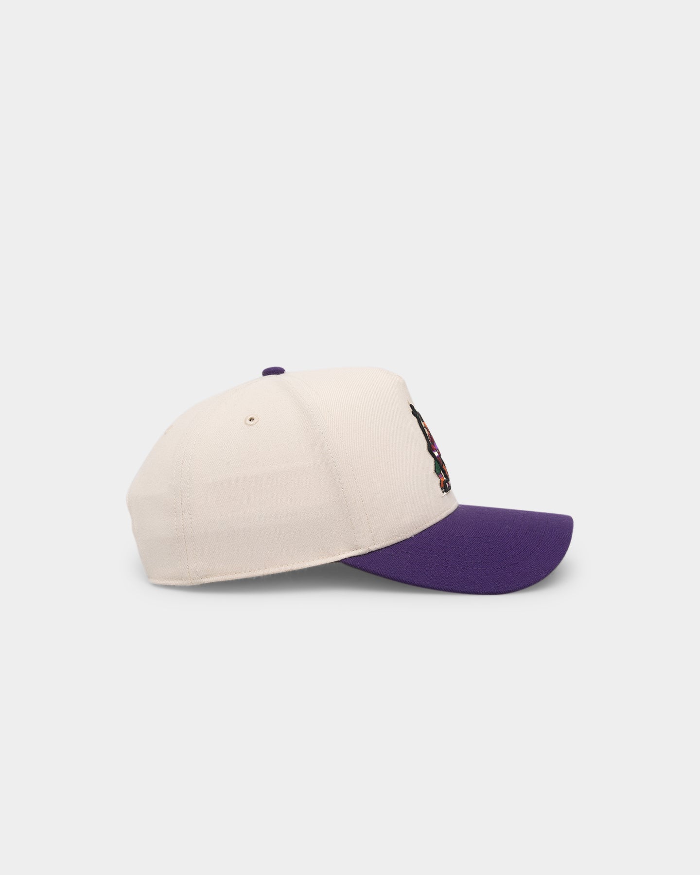 47 Brand Arizona Coyotes 'LA Kings X Arizona Coyotes' 47 MVP DT Snapback Hat - Adjustable Natural/Purple Baseball Cap for Men & Women - Perfect for Sports Fans, Casual Wear & Outdoor Activities