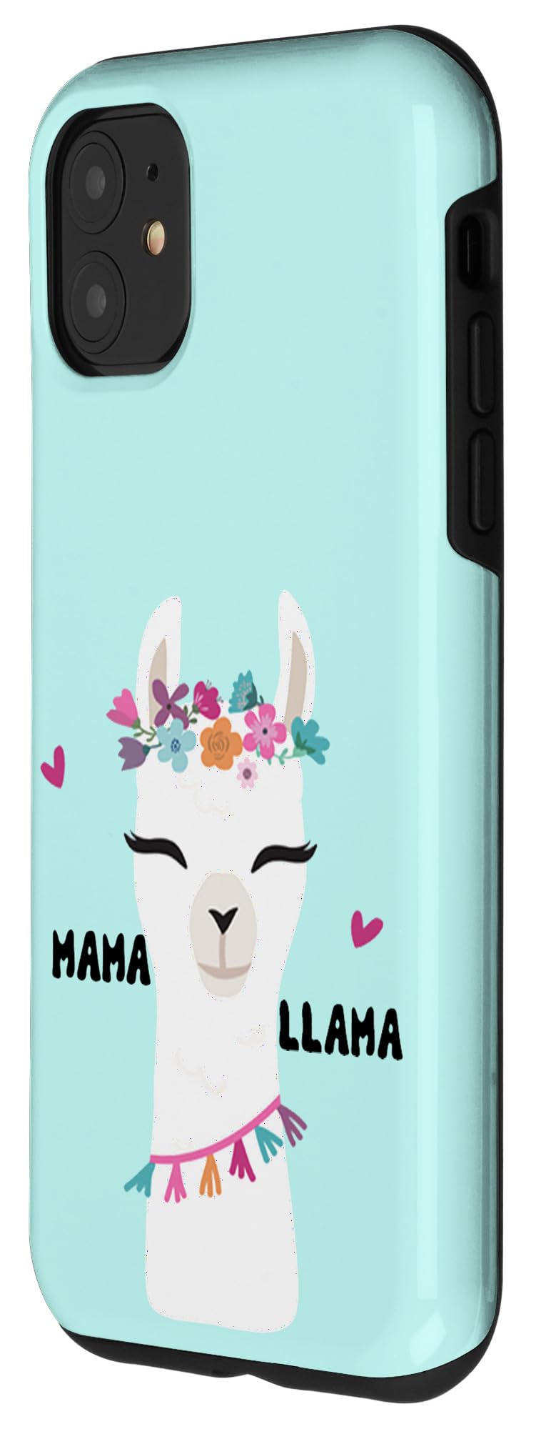 iPhone 11 Cute Llama Phone Case - Durable Protective Cover for iPhone 11 (6.1 Inch) - Perfect Gift for Llama Lovers, Trendy Accessory for School, Work & Travel