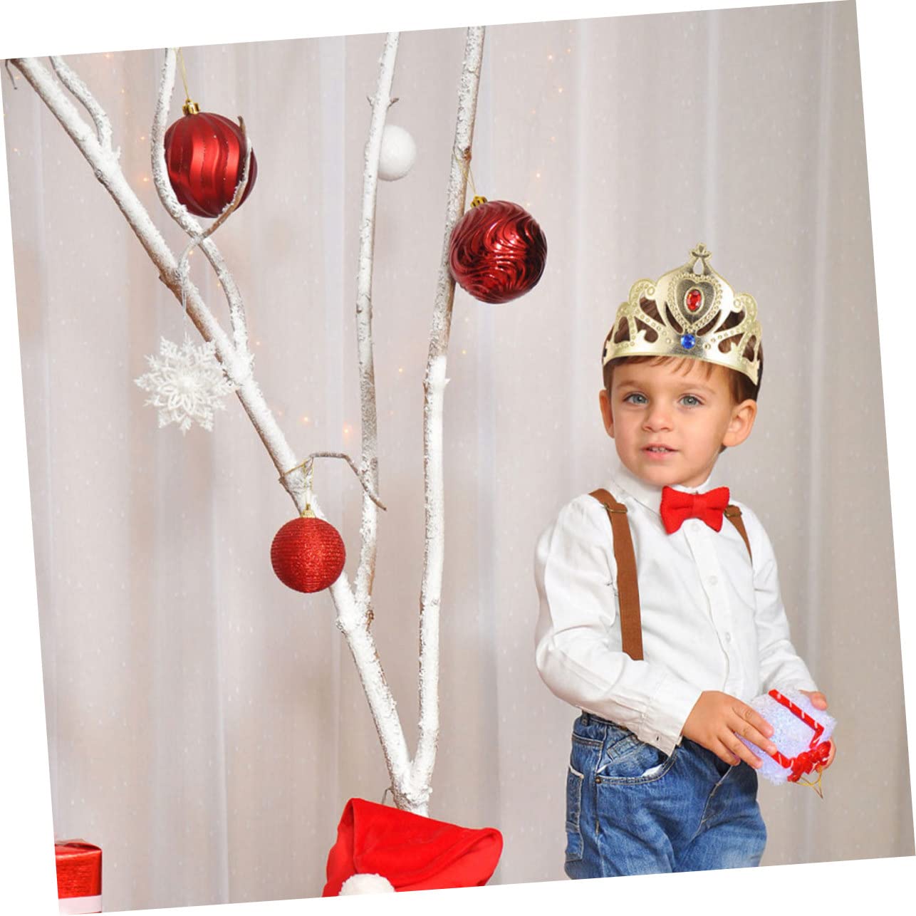 30 Pcs Kids Crown Hair Accessories - Wedding, Birthday, Christmas Party Headbands for Girls & Boys - Delicate Princess Tiaras & Prom Hats for Children's Dress Up & Photo Shoots