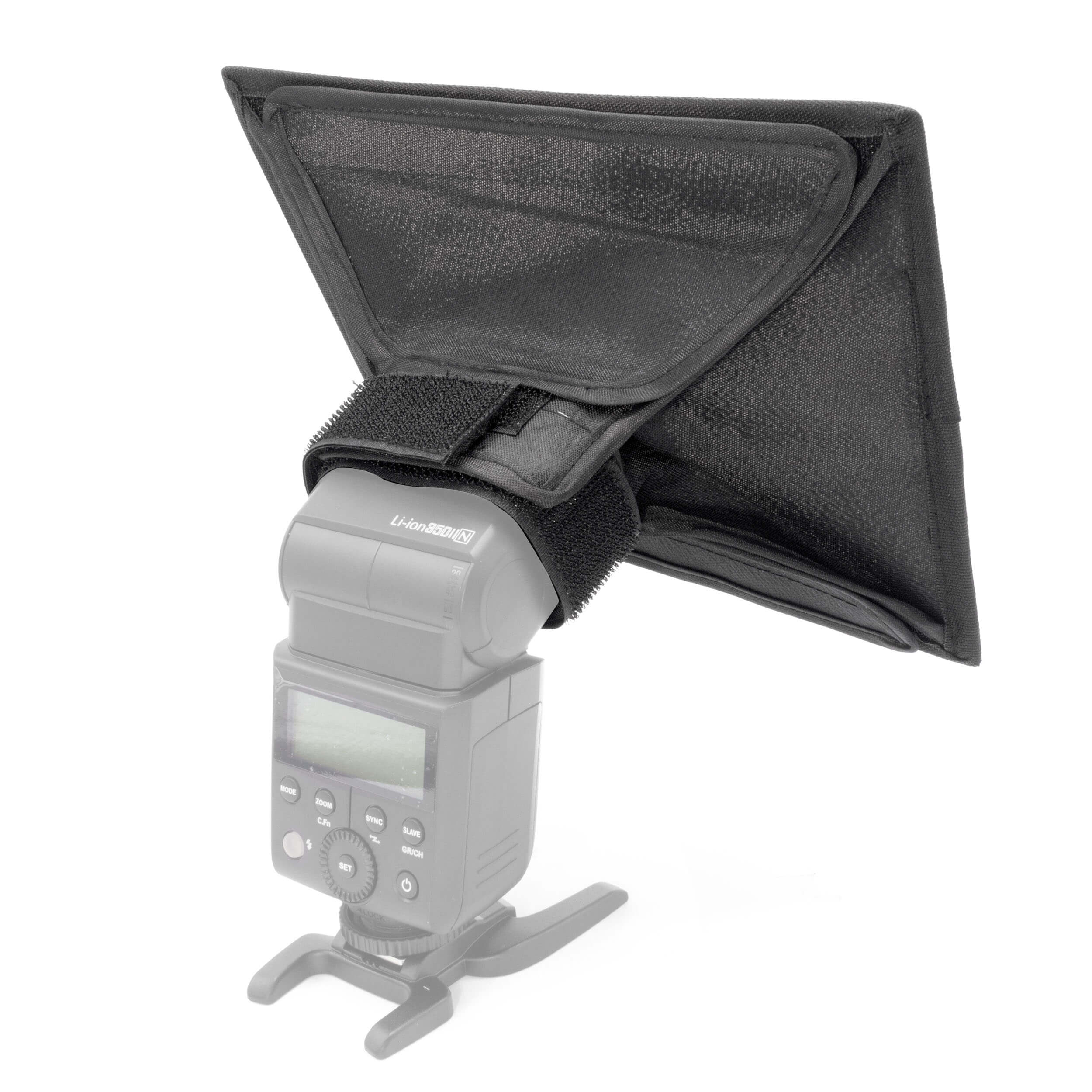 6.6x5.9 Inch (17x15cm) Professional Rectangular Speedlite Softbox for DSLR Camera - Perfect for Portrait, Product & Indoor Photography Lighting