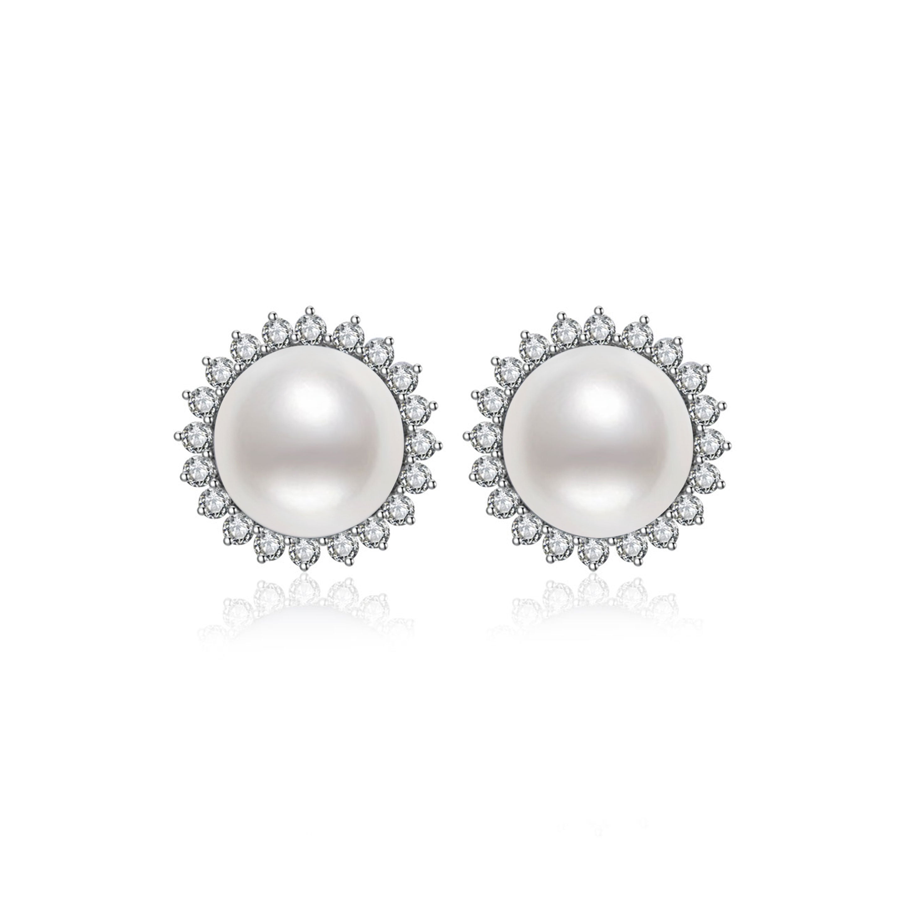 18K Gold Hanadama Akoya Pearl Earrings - AAA Quality Japanese Cultured Pearls for Women | Perfect for Weddings, Anniversaries & Special Occasions