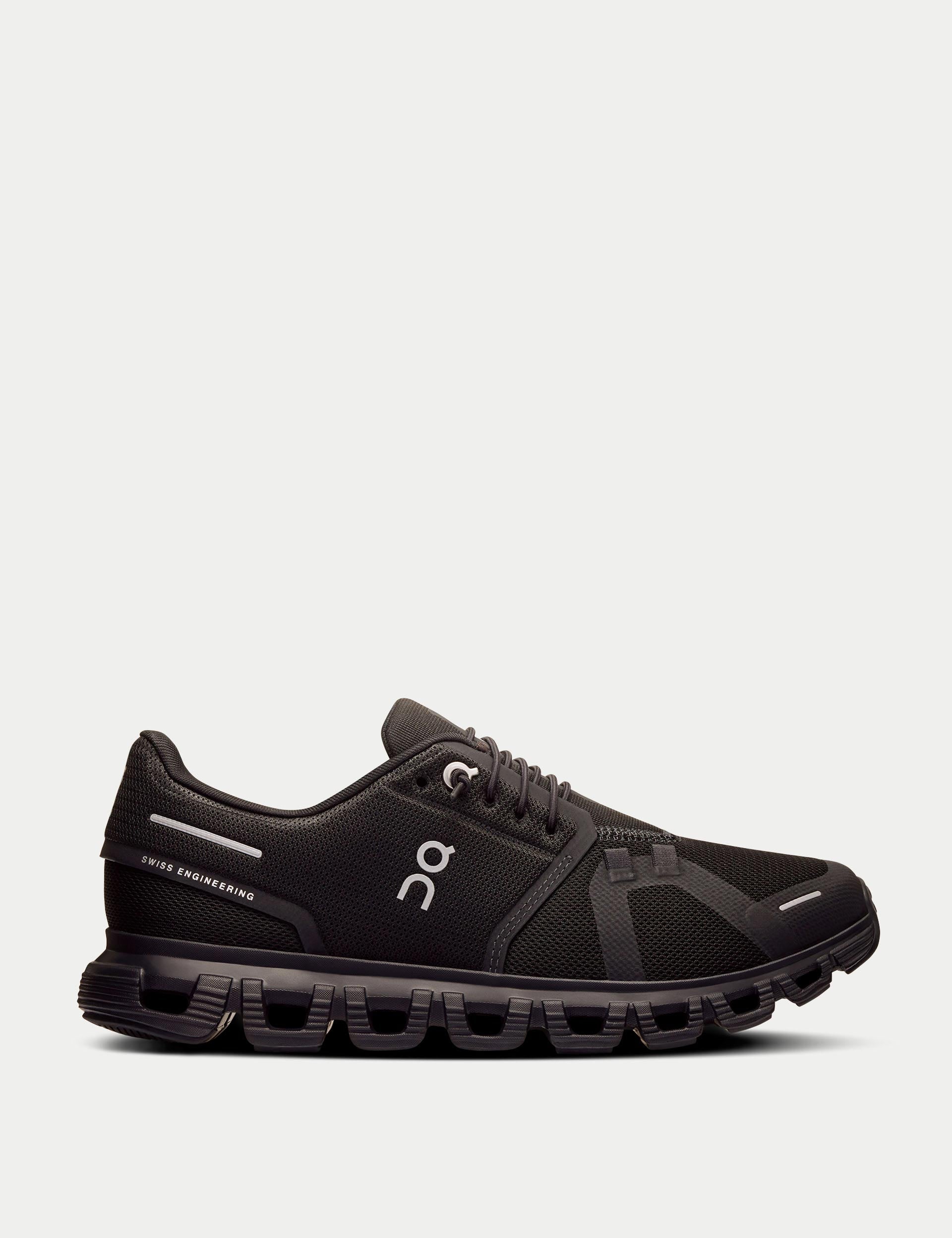 Women's On Running Cloud 6 Black Sneakers - 3WF10061043 - Lightweight Running Shoes for Women, Perfect for Jogging, Gym Workouts & Everyday Comfort