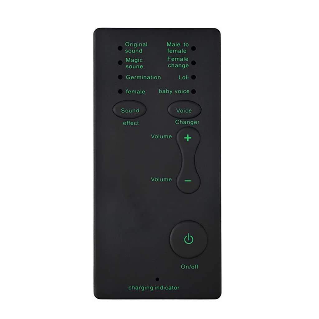 Thick Mini Sound Card - Portable Voice Changer & Sound Effects Machine for Live Streaming, Online Chat, Karaoke | Perfect for Content Creators, Gamers & Singers