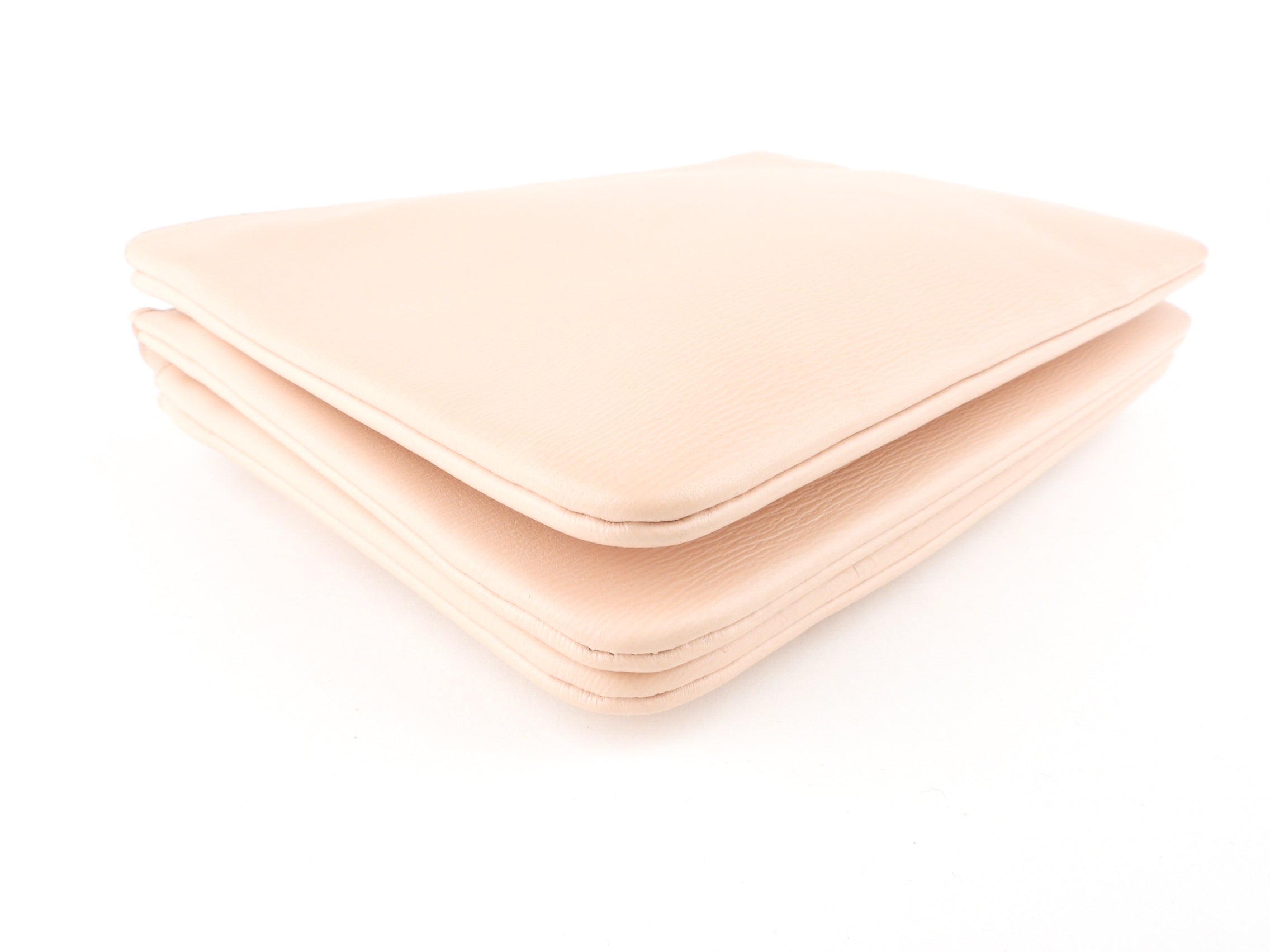 Celine Blush Pink Leather Trio Shoulder Bag for Women - Luxury Crossbody Purse with Adjustable Strap, Perfect for Work, Travel & Evening Out