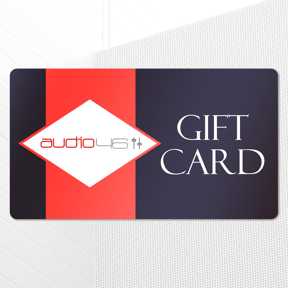 Audio46 Digital Gift Card - Perfect for Music Lovers, Audiophiles & Tech Enthusiasts | Ideal for Holidays, Birthdays & Special Occasions