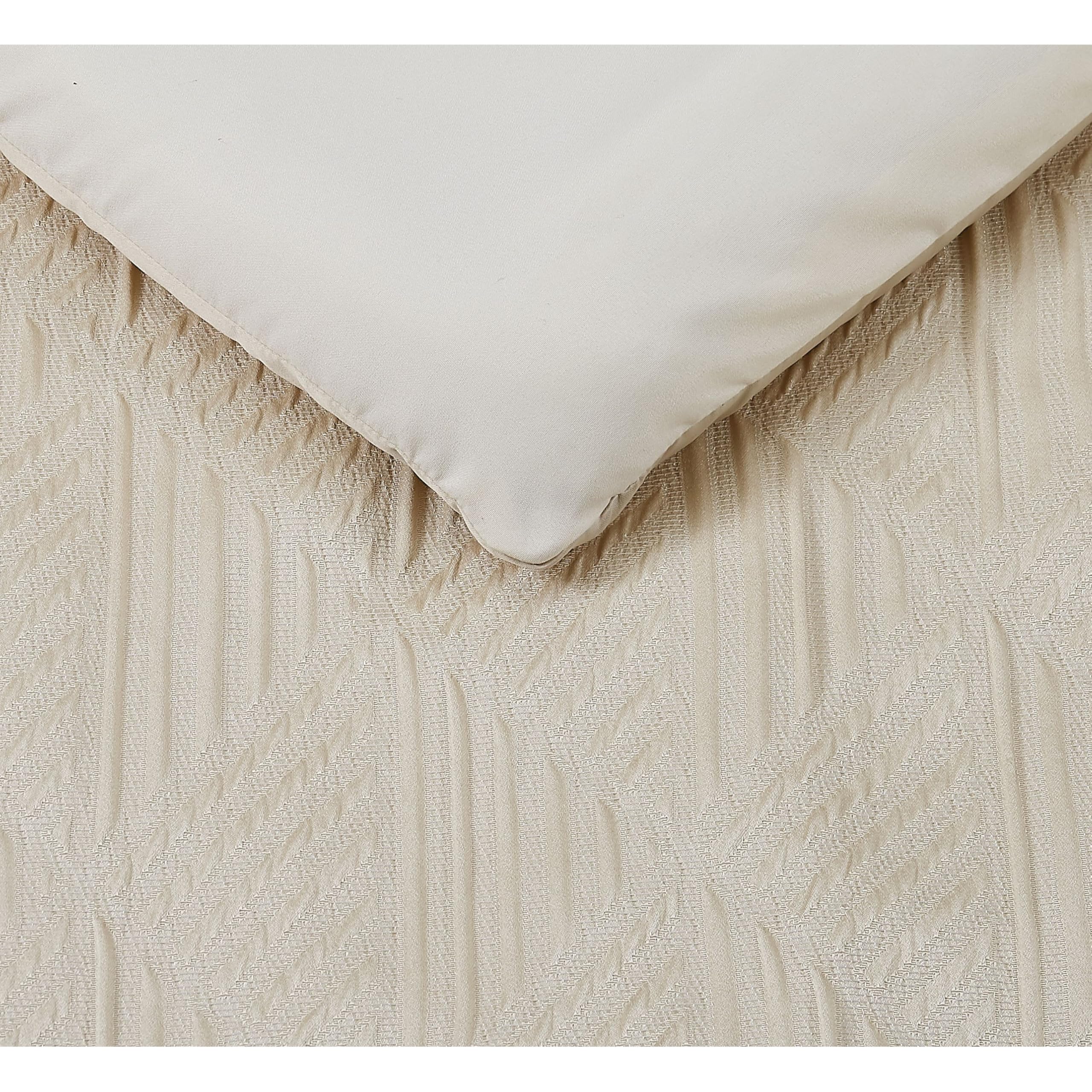 Noelle King Size Comforter Set - Luxurious Gold Bedding for Ultimate Comfort | Perfect for Master Bedrooms, Guest Rooms & Cozy Nights