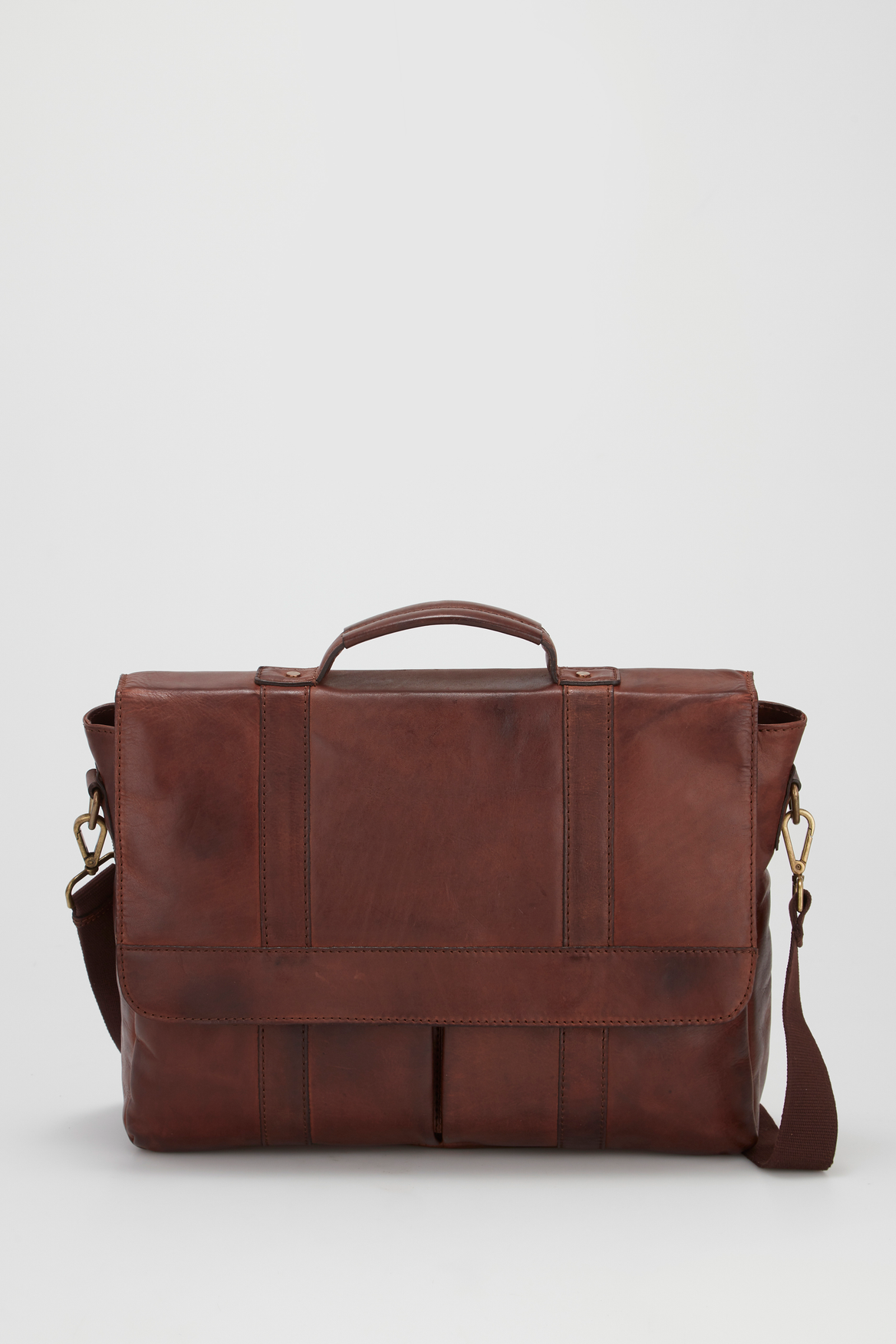 Premium Flynn Genuine Leather Briefcase for Men - Stylish & Durable Business Laptop Bag - Perfect for Office, Travel & Professional Meetings