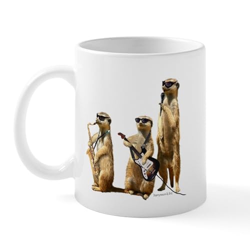 White - Meerkat Trio2 Mug