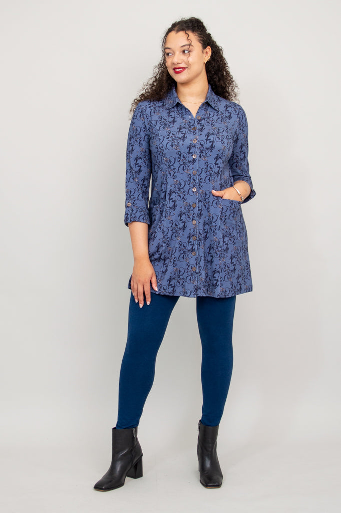 Charlie Tunic - Soft Bamboo Fabric Mexican Style Blouse for Women | Perfect for Summer Vacations & Boho Chic Outfits