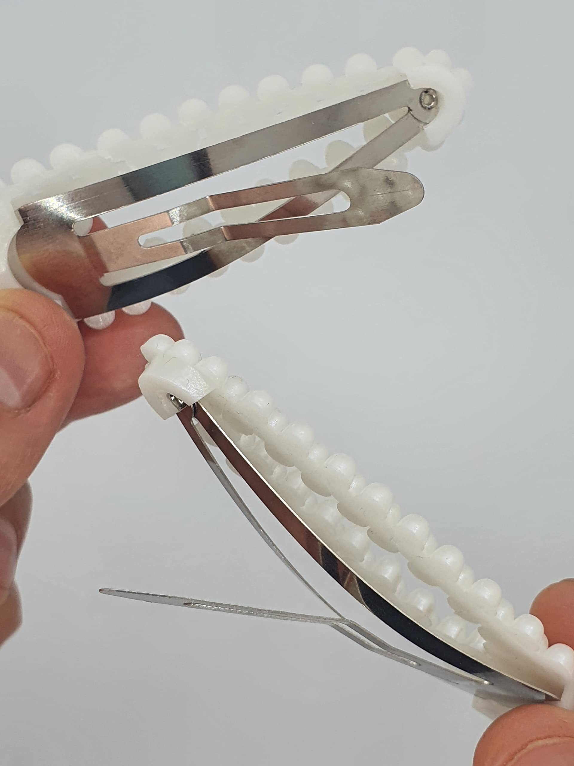2 Pcs Pearl Hair Clips for Women & Girls - Elegant Hair Barrettes & Hairpins Headwear Accessories (Z2PEADIY) | Perfect for Weddings, Parties & Everyday Style