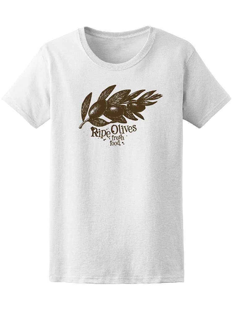Ripe Olives Fresh Food Graphic T-Shirt for Men - Casual Wear, Street Style & Olive Lover Gift