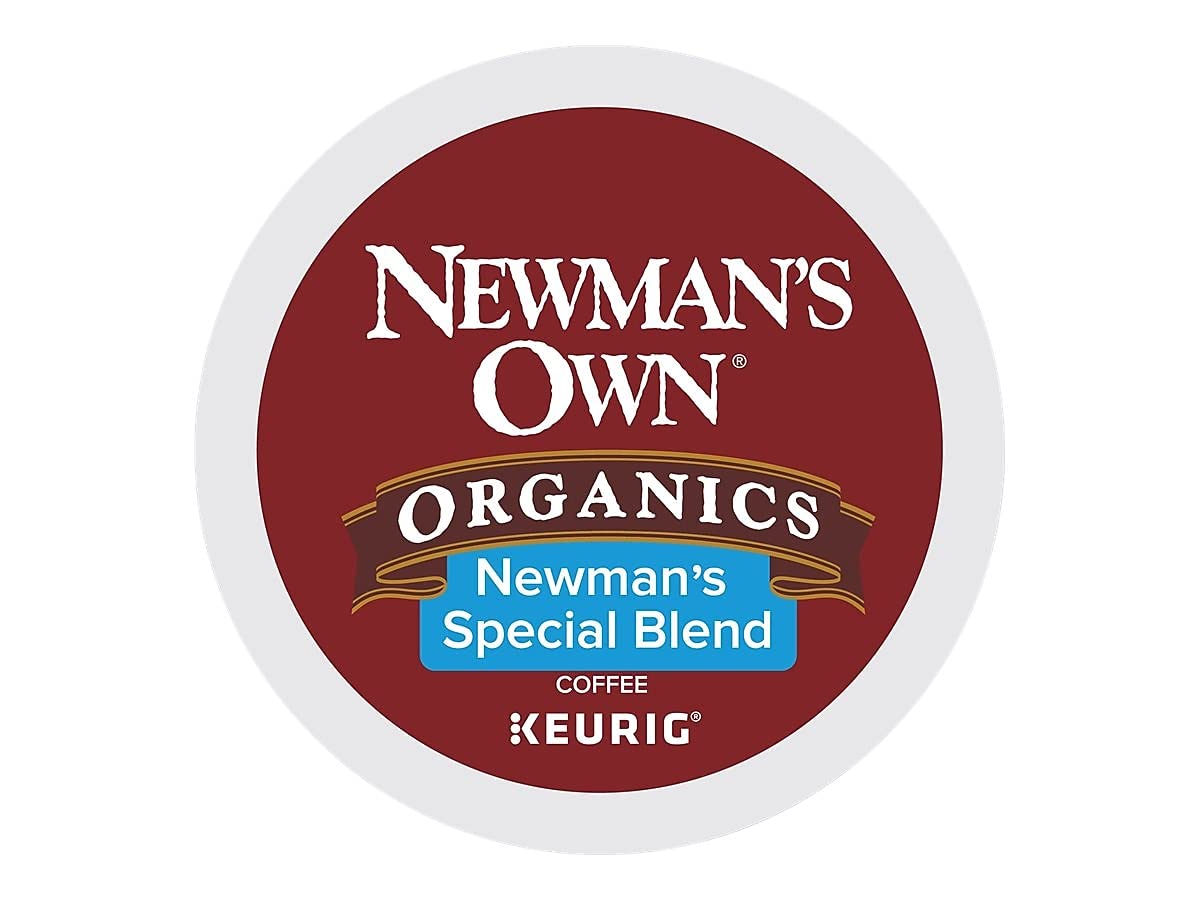Newman's Own Special Blend Extra Bold K-Cups for Keurig Brewers - 24 Count Dark Roast Coffee Pods | Perfect for Morning Energy & Office Coffee Breaks