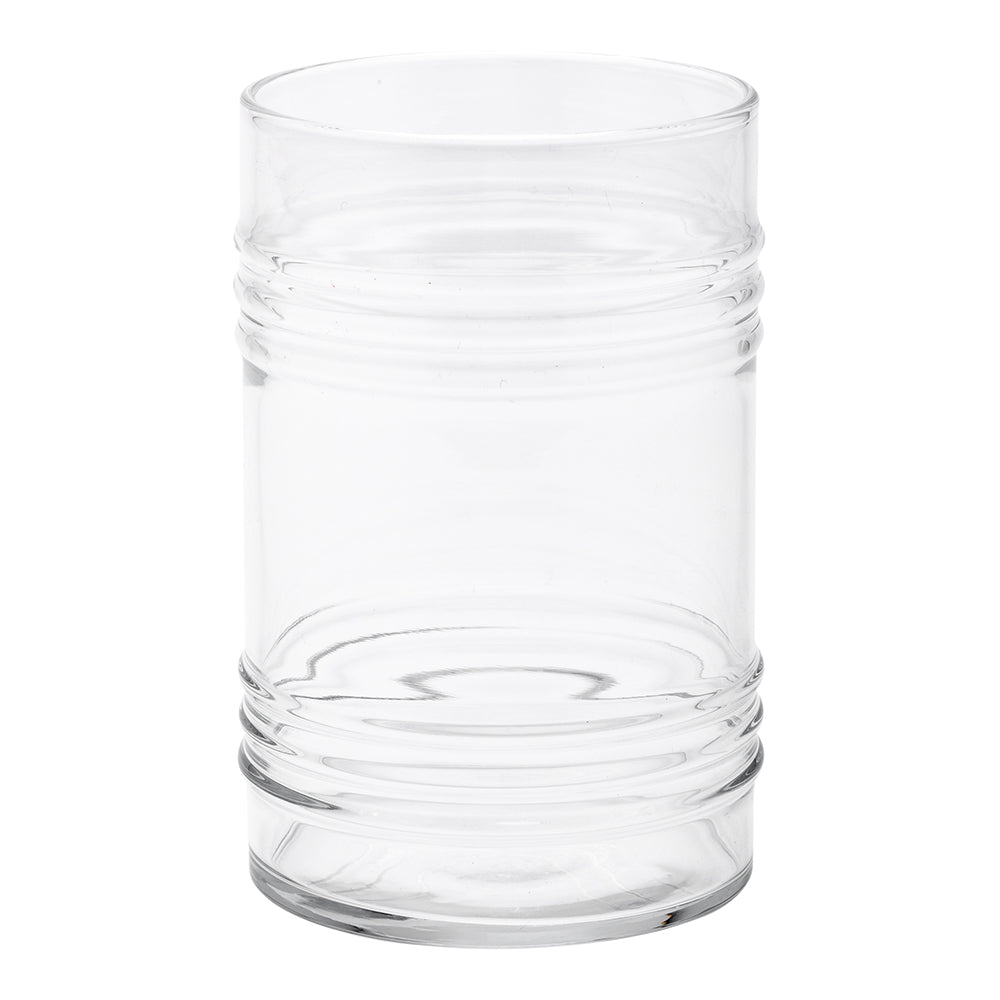 16 oz Tin Can Pint Glass Set of 6 - 3 x 3 x 4.75 Inches - Perfect for Beer, Soda & Cocktails - Bar, Party & Home Use