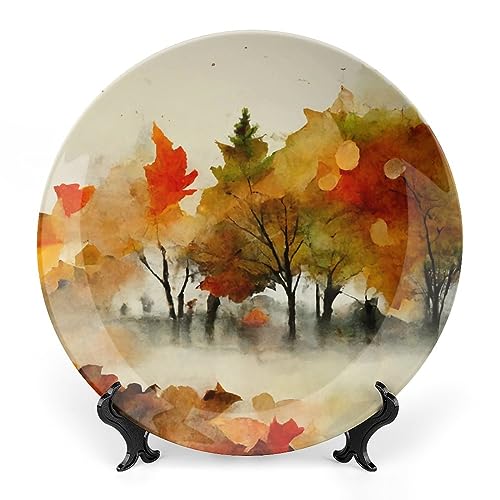 Autumn Forest Abstract Painting