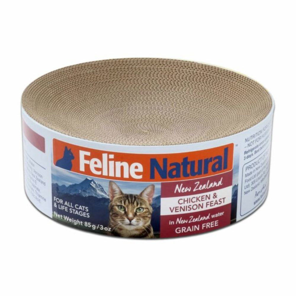 K9 Natural Premium Cat Scratcher - Durable Scratching Post for Indoor Cats with Free Toy Gift - Perfect for Living Room, Bedroom & Cat Play Areas
