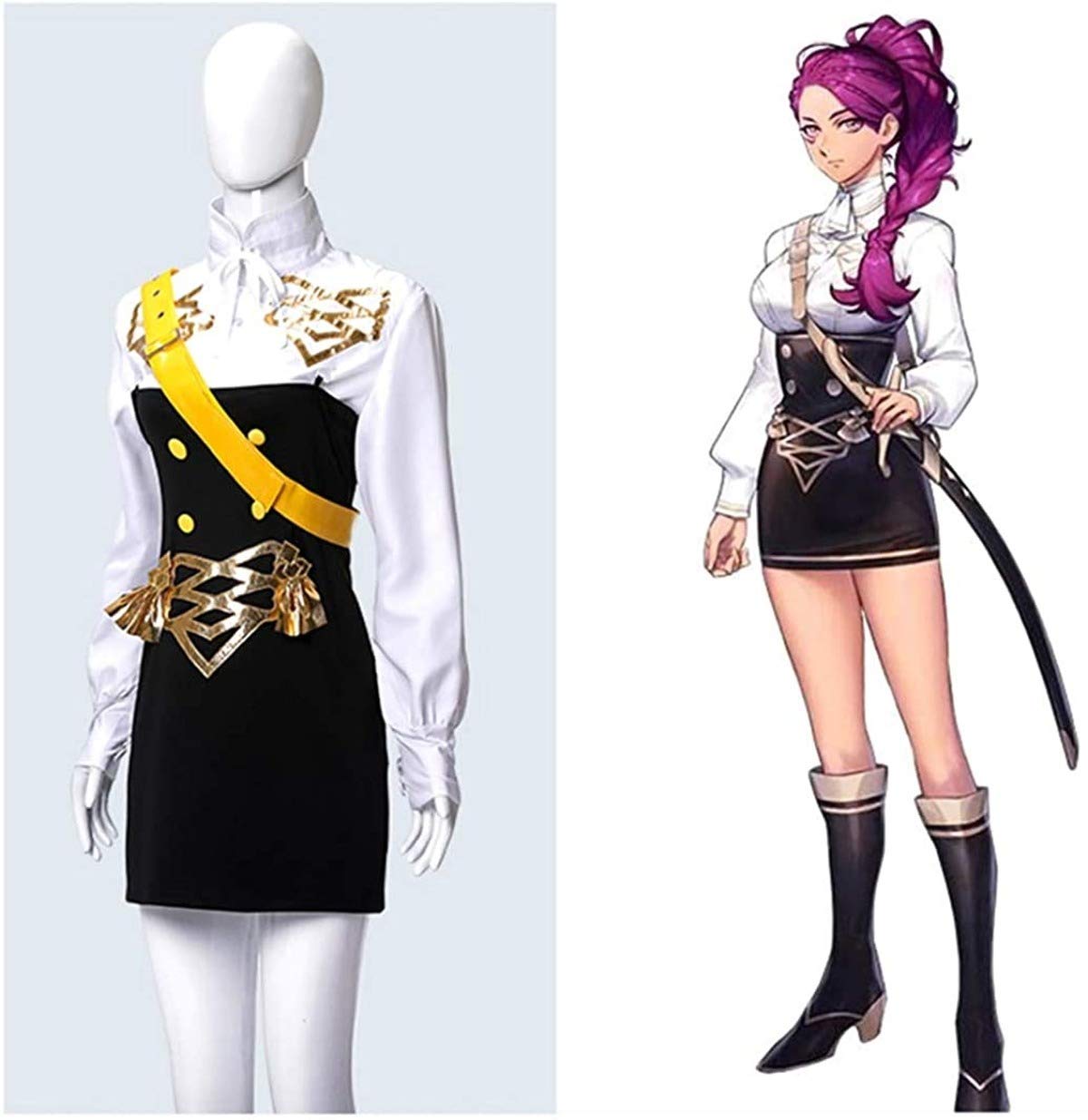 Petra Macneary Cosplay Costume Full Set - Three Houses Fire Emblem Outfit for Halloween, Anime Conventions & Cosplay Events