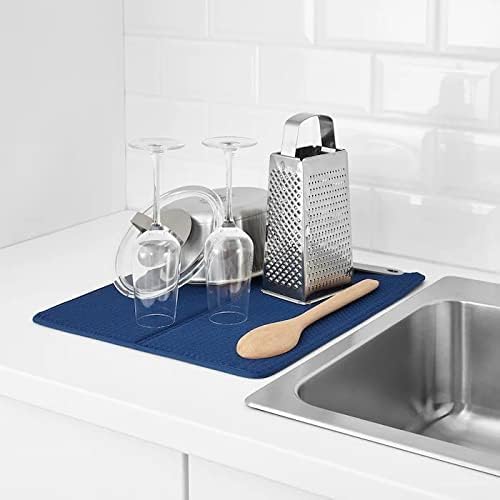 IKEA Nyskoljd Plastic Dish Drying Rack - Space Saving Kitchen Organizer for Dishes, Cups & Utensils - Perfect for Small Kitchens, Apartments & RVs
