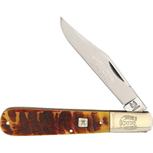 Rough Rider Knives 1595 - High-Quality Folding Pocket Knife for Camping, Hiking & Everyday Carry | Durable Stainless Steel Blade & Wood Handle